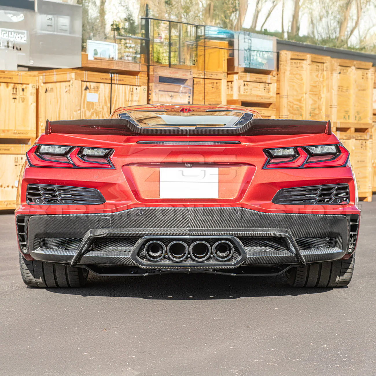 Chevrolet Corvette C8 Z06 Rear Ducktail Spoiler - Image 9