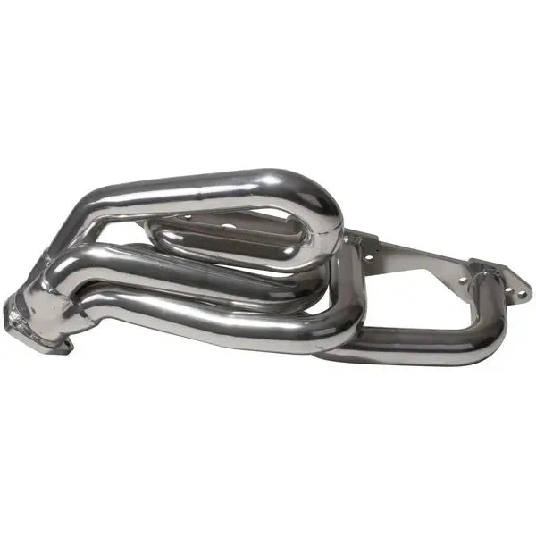 Chevrolet GM Truck SUV 5.0 5.7 1-5/8 Shorty Exhaust Headers Polished Silver Ceramic 96-99 - Image 4