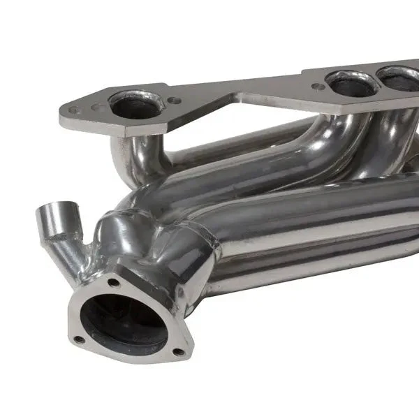 Chevrolet GM Truck SUV 5.0 5.7 1-5/8 Shorty Exhaust Headers Polished Silver Ceramic 96-99 - Image 5