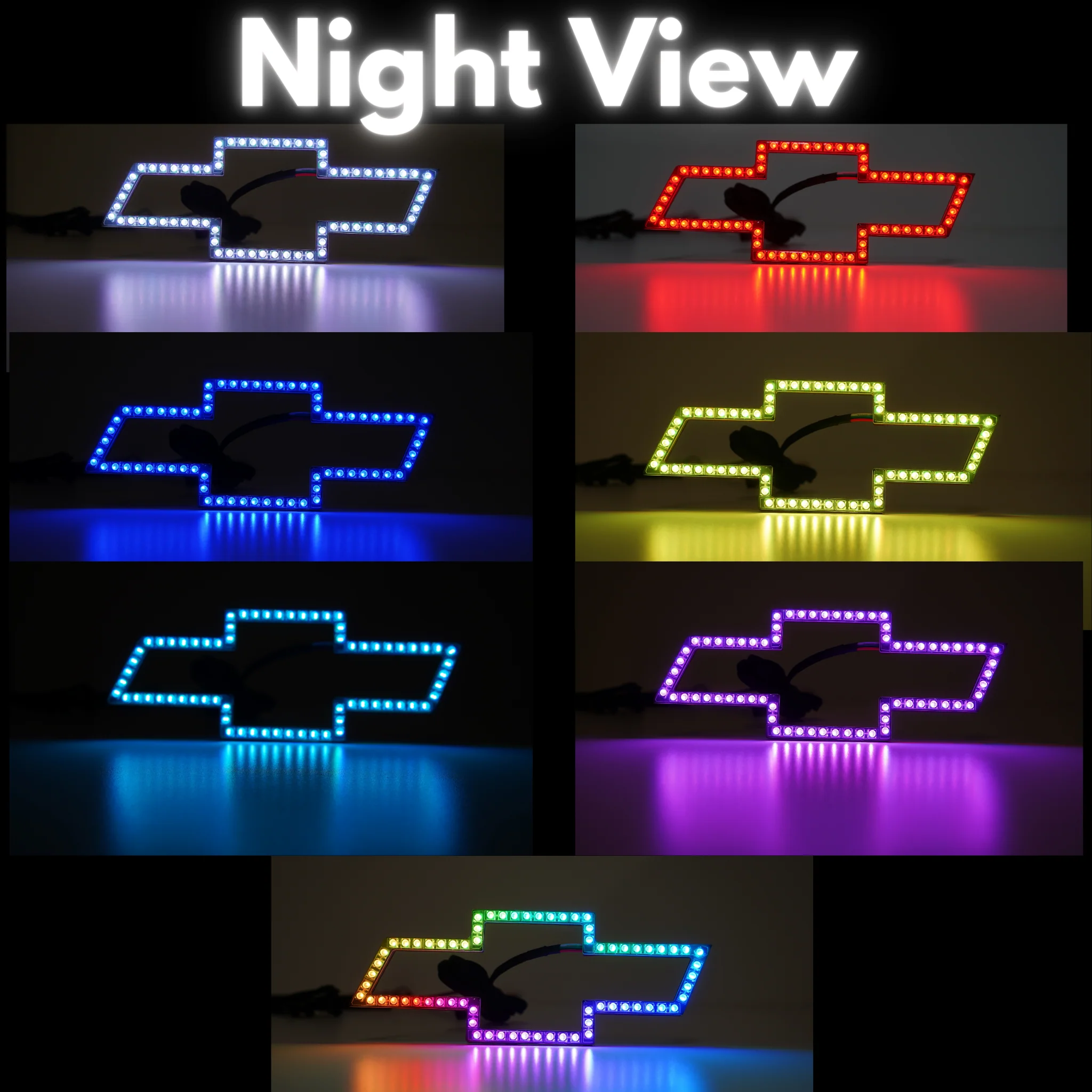 Chevrolet LED Emblem (Multicolor) 2007-2023 - Image 11