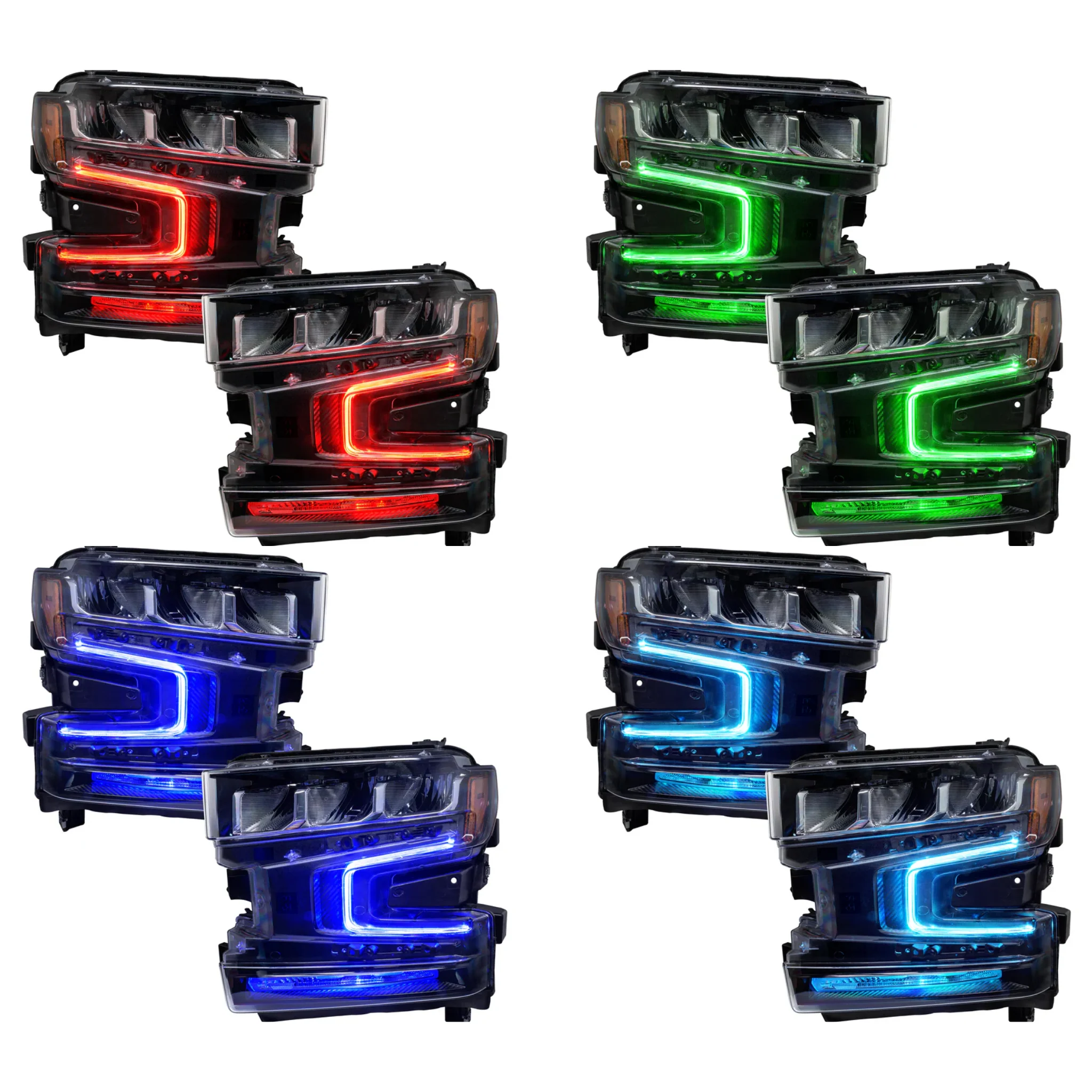 Chevrolet Silverado 1500 RGBW DRL Boards (2019-2022) - Image 6