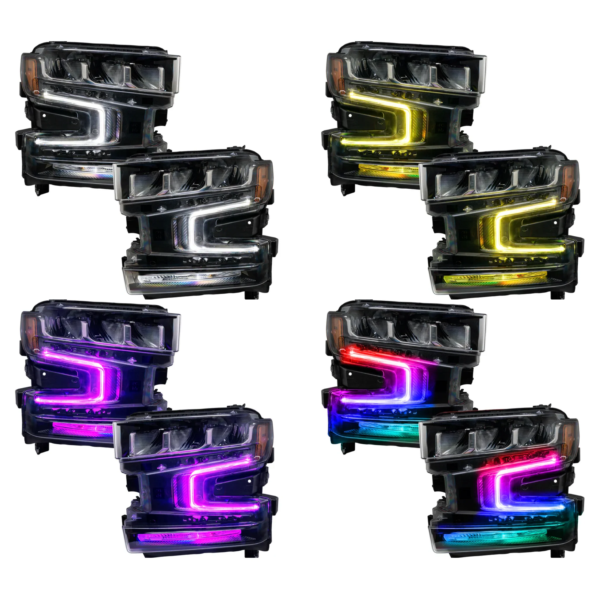 Chevrolet Silverado 1500 RGBW DRL Boards (2019-2022) - Image 7