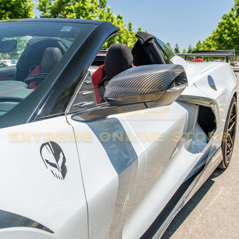 Corvette C8 Carbon Fiber Anti Wind Buffeting Cover - Image 2
