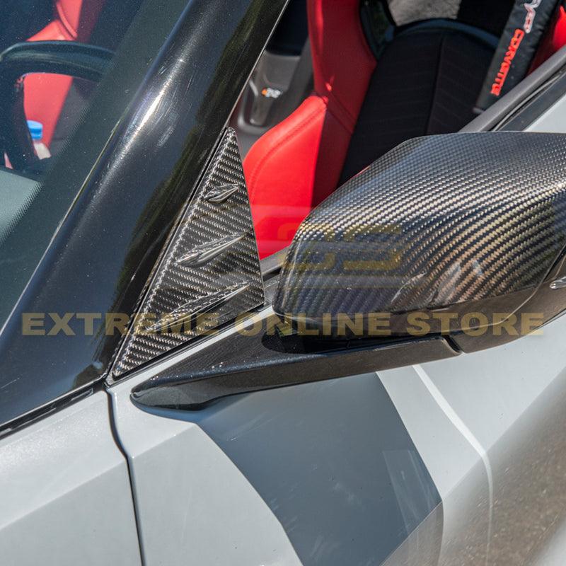 Corvette C8 Carbon Fiber Anti Wind Buffeting Cover - Image 4