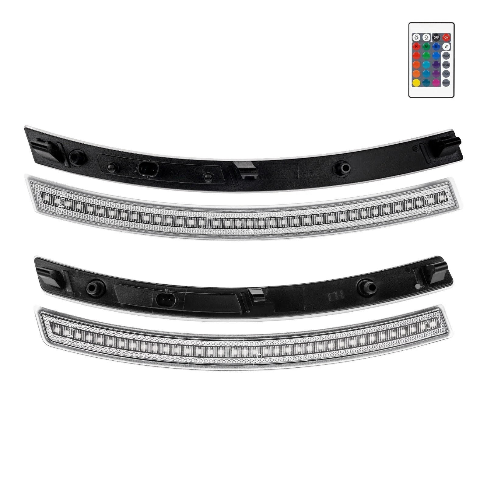 CORVETTE 14-19 FRONT/REAR RGB DYNAMIC LED SIDE MARKERS w/ REMOTE - Image 10