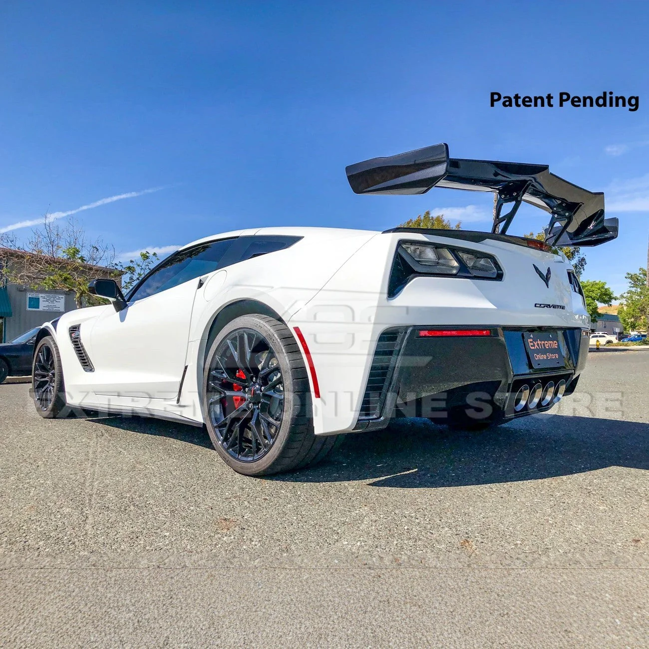 Corvette C7 ZR1 ZTK Conversion Rear Spoiler High Wing - Image 10