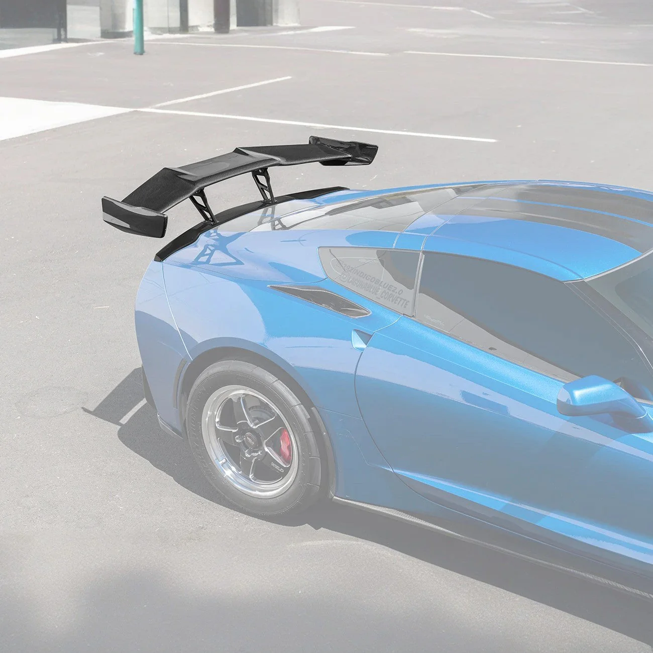 Corvette C7 ZR1 ZTK Conversion Rear Spoiler High Wing - Image 23
