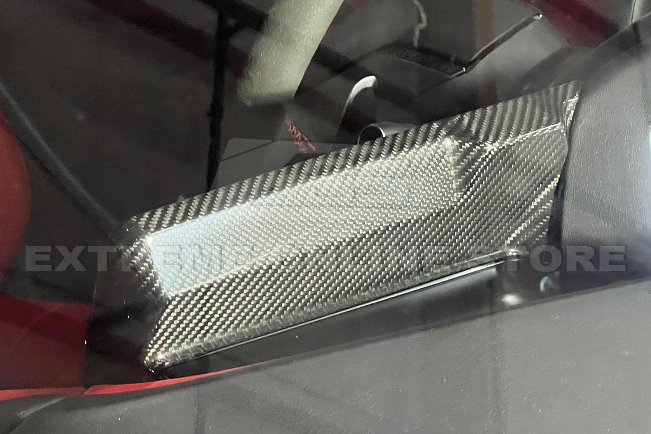 Corvette C8 Carbon Fiber Radio GPS Navigation Screen Cover - Image 11