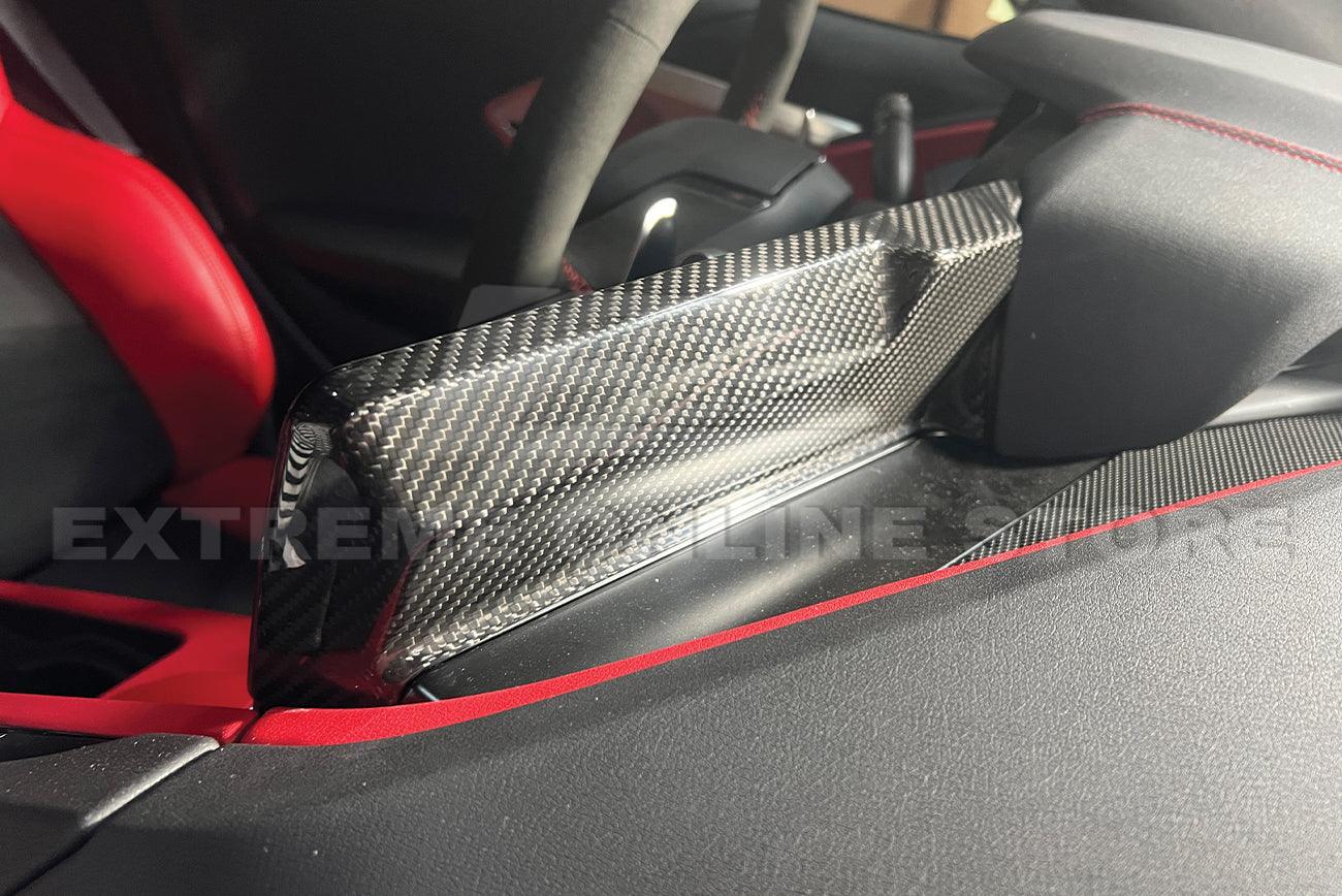 Corvette C8 Carbon Fiber Radio GPS Navigation Screen Cover - Image 12