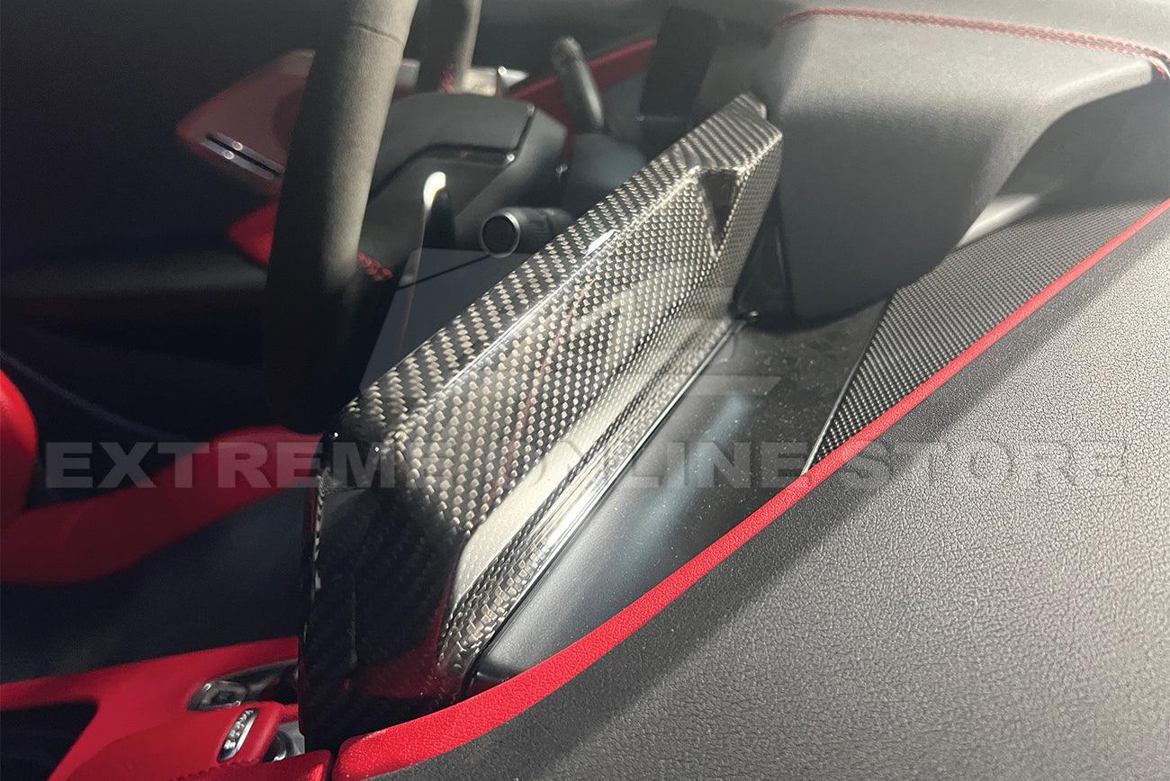 Corvette C8 Carbon Fiber Radio GPS Navigation Screen Cover - Image 13