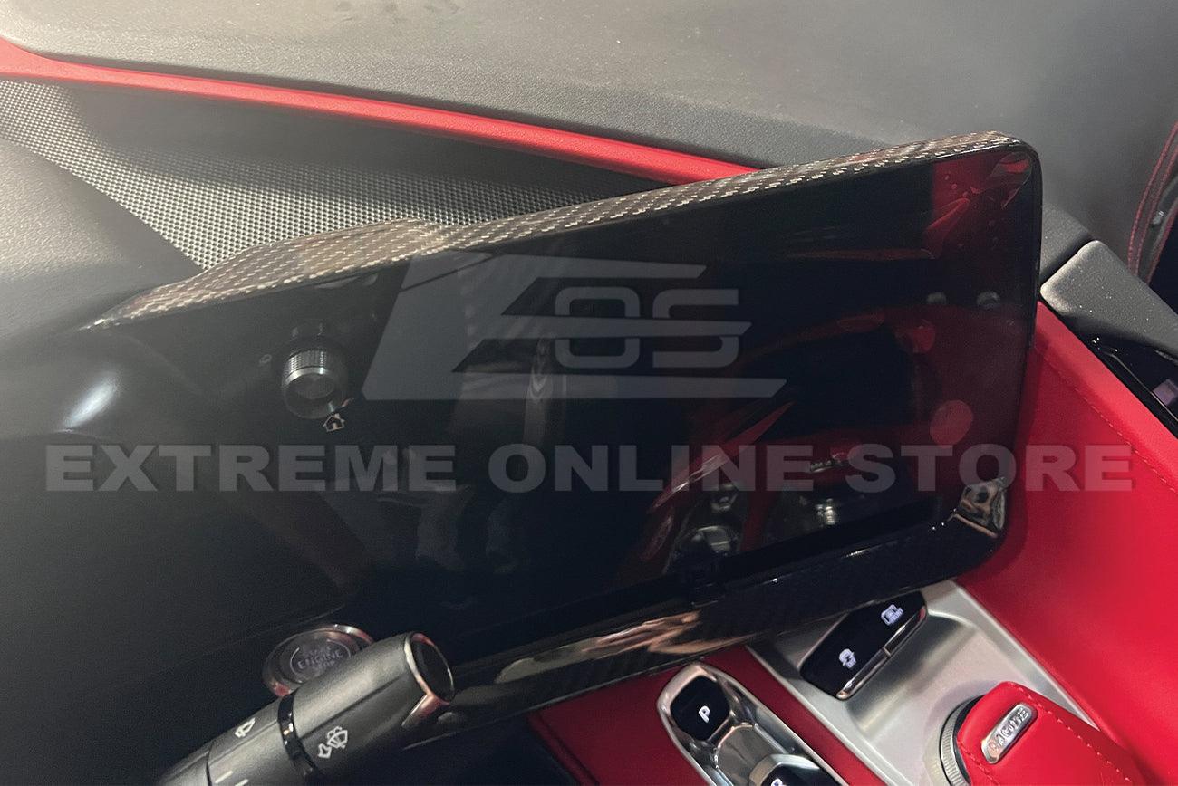 Corvette C8 Carbon Fiber Radio GPS Navigation Screen Cover - Image 15