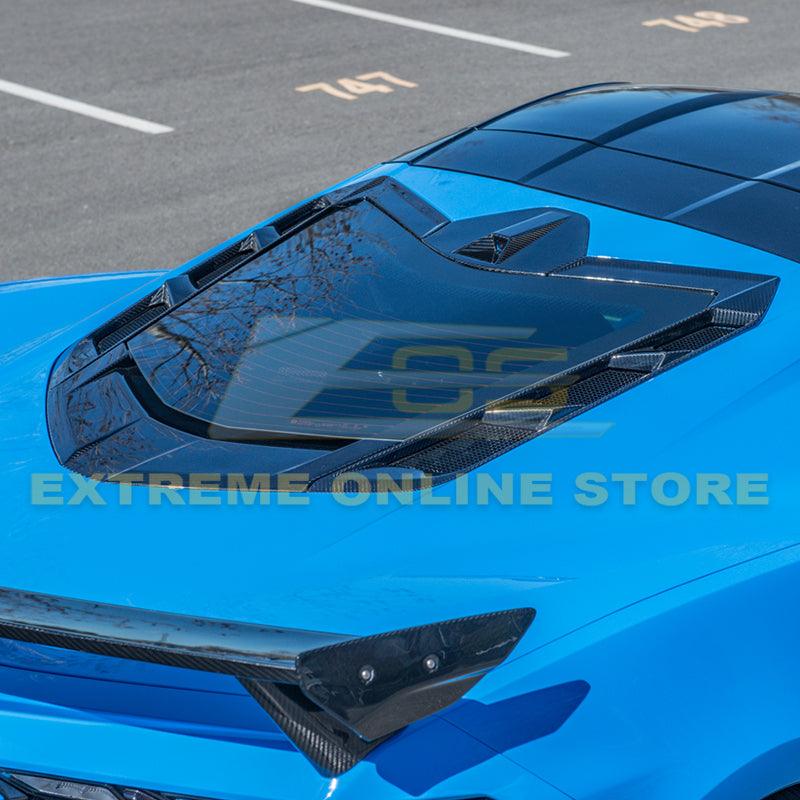 Corvette C8 Coupe Carbon Fiber Rear Window Trim - Image 4