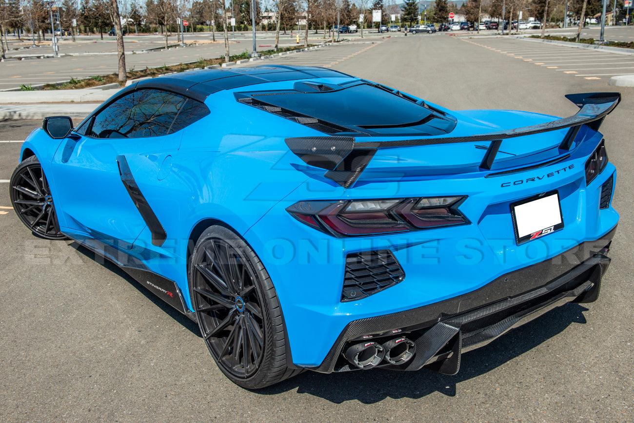 Corvette C8 Coupe Carbon Fiber Rear Window Trim - Image 9