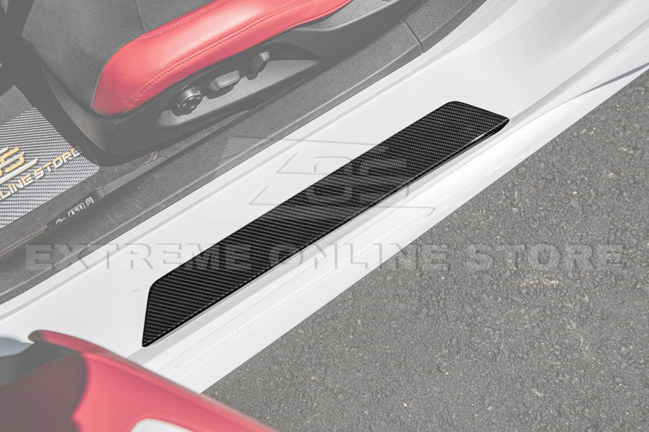 Corvette C8 Side Door Sill Plate Strip Covers - Image 7