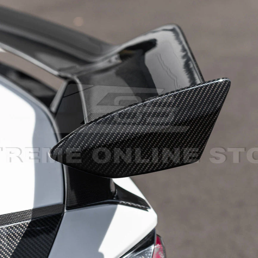Z06 Conversion Corvette C8 All Model DRY CARBON FIBER Rear High Wing - Image 17