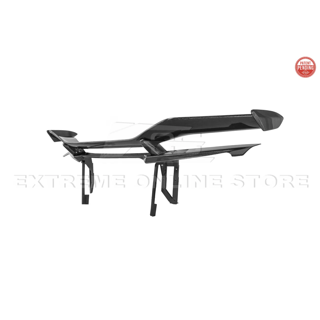 Z06 Conversion Corvette C8 All Model DRY CARBON FIBER Rear High Wing - Image 22