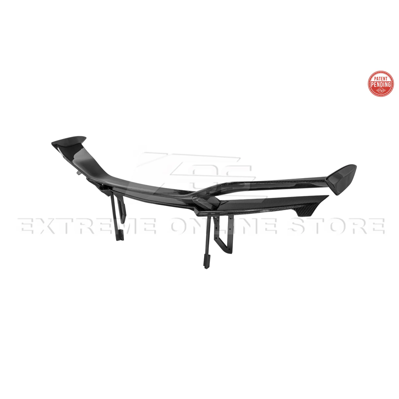 Z06 Conversion Corvette C8 All Model DRY CARBON FIBER Rear High Wing - Image 24