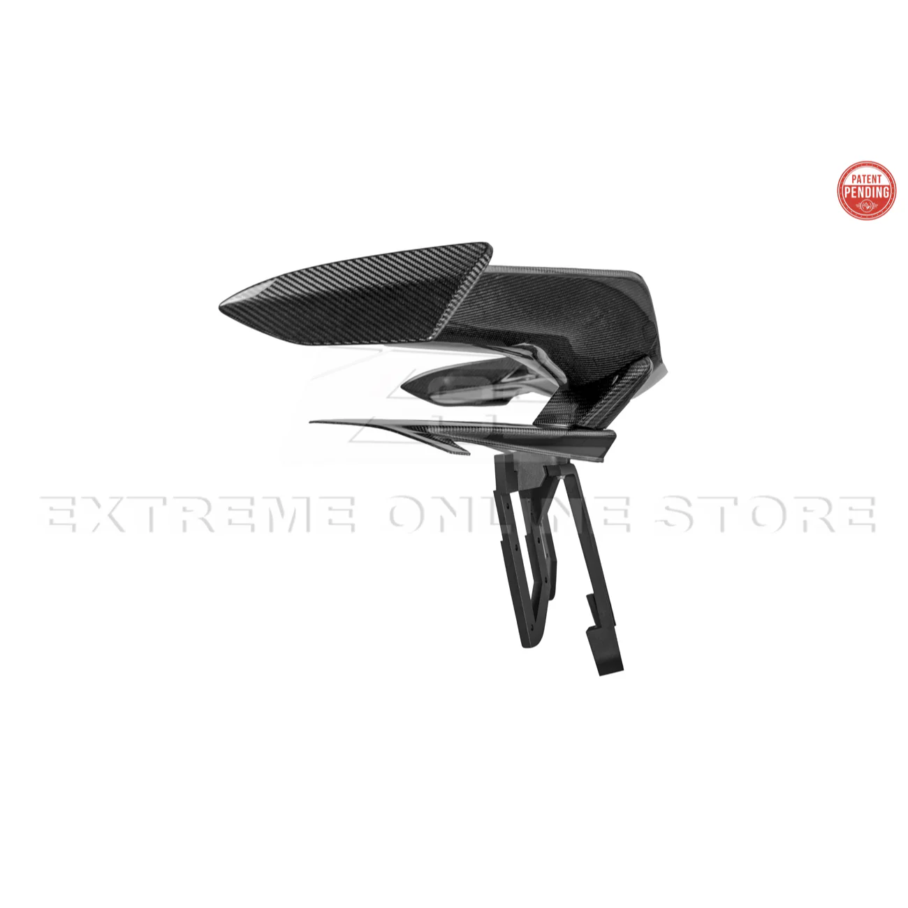 Z06 Conversion Corvette C8 All Model DRY CARBON FIBER Rear High Wing - Image 25
