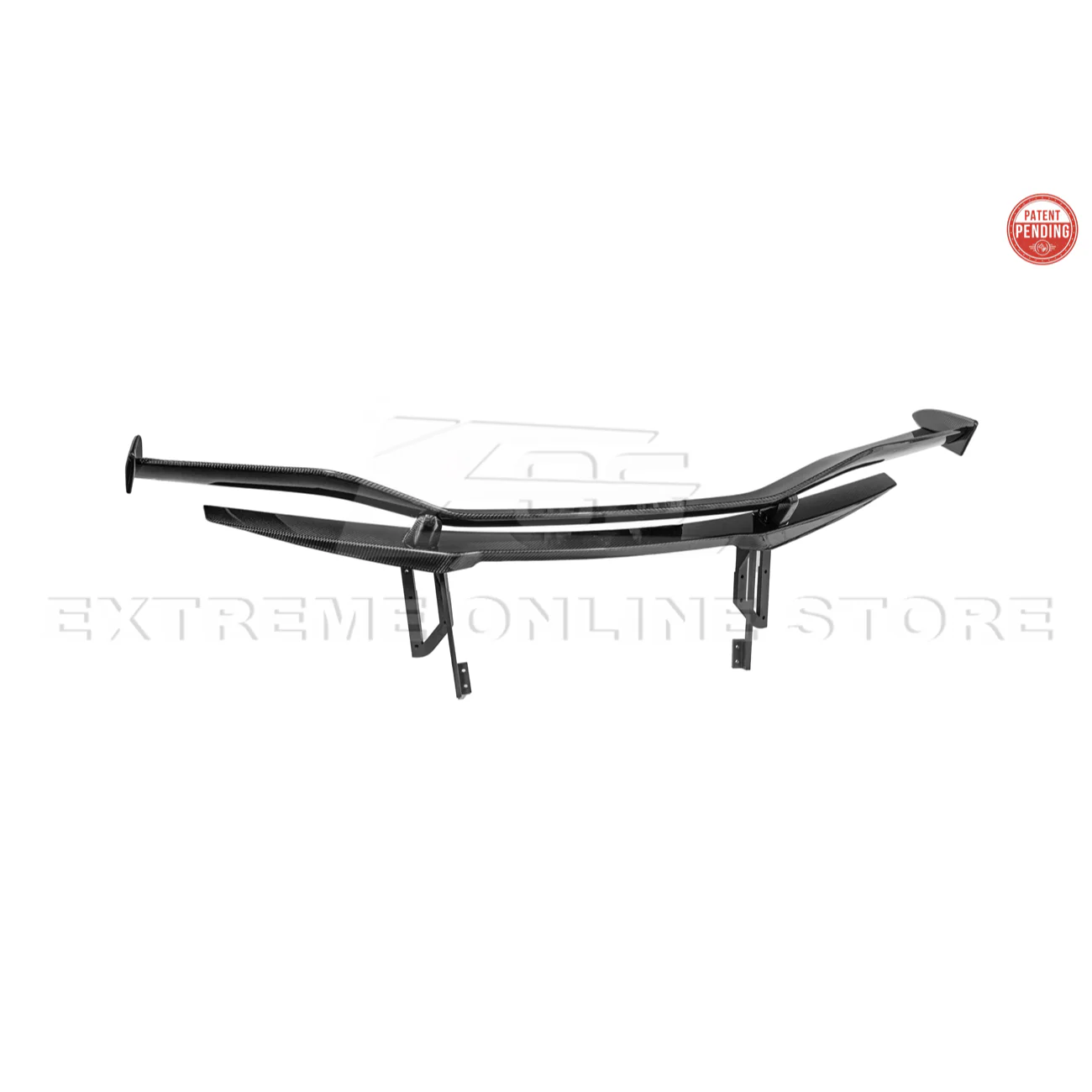 Z06 Conversion Corvette C8 All Model DRY CARBON FIBER Rear High Wing - Image 52