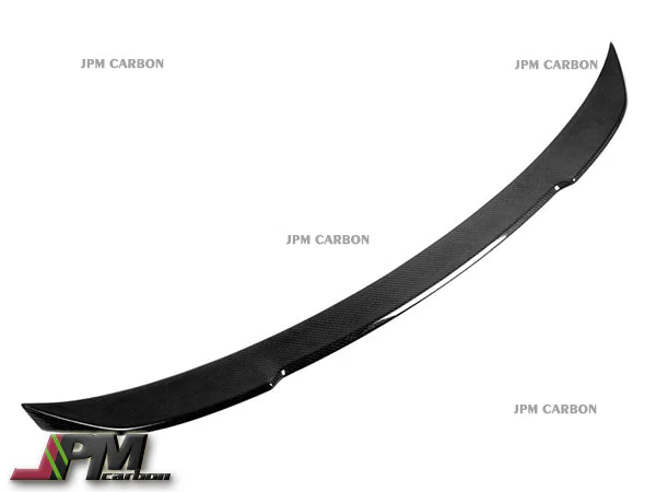 CS Style Carbon Fiber Trunk Spoiler Fits For 2014-2020 BMW F33 4-Series Convertible Only - Image 3