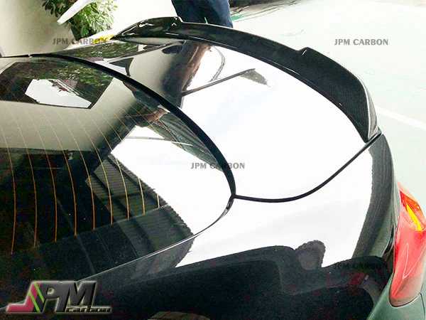 CS Style Carbon Fiber Trunk Spoiler Fits For 2015-2020 BMW F82 M4 Only - Image 3