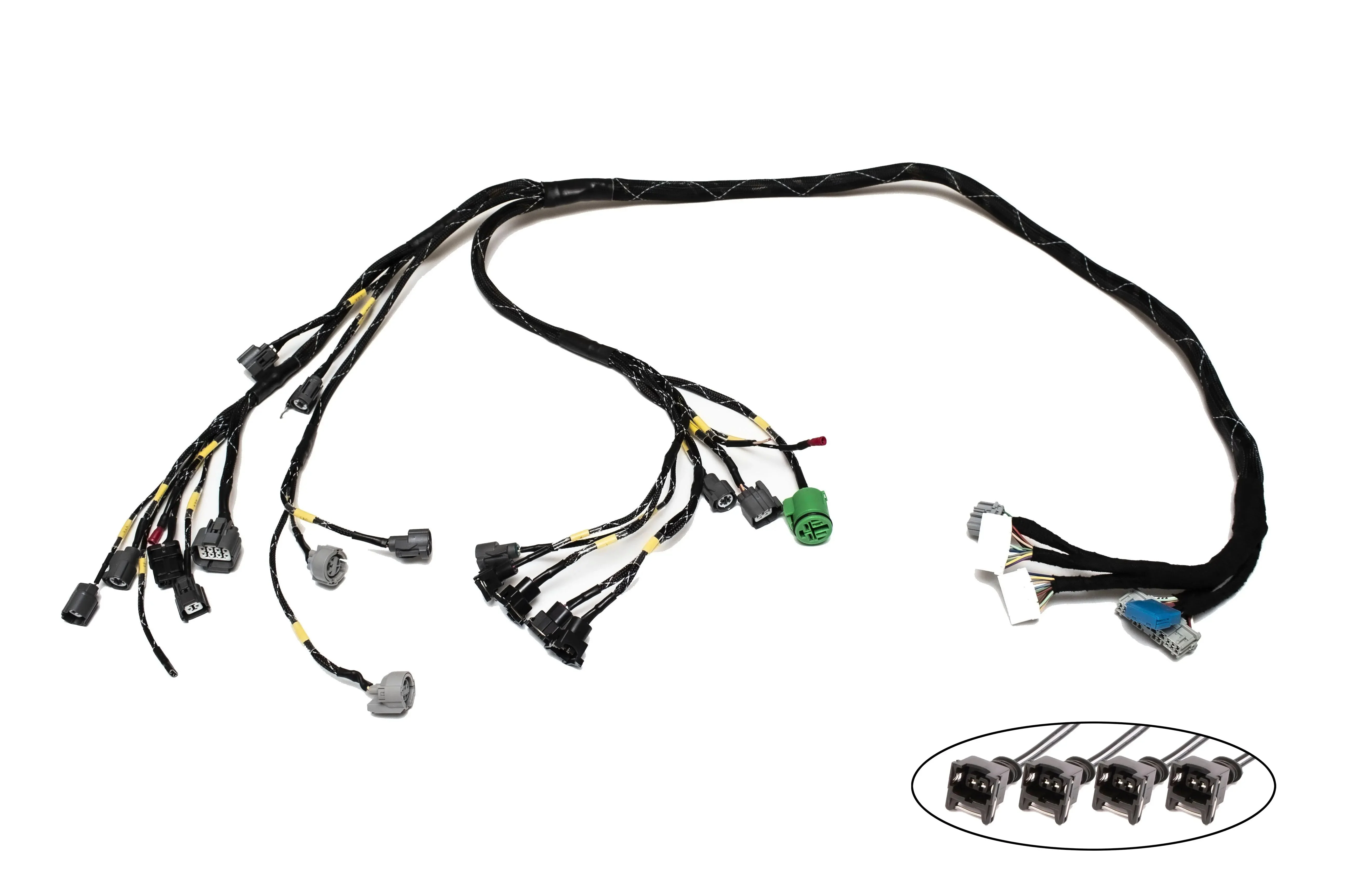 D & B-Series OBD1 Tucked Engine Harness Kit w/ Subharness | 88 - 91 EF CRX - Image 5
