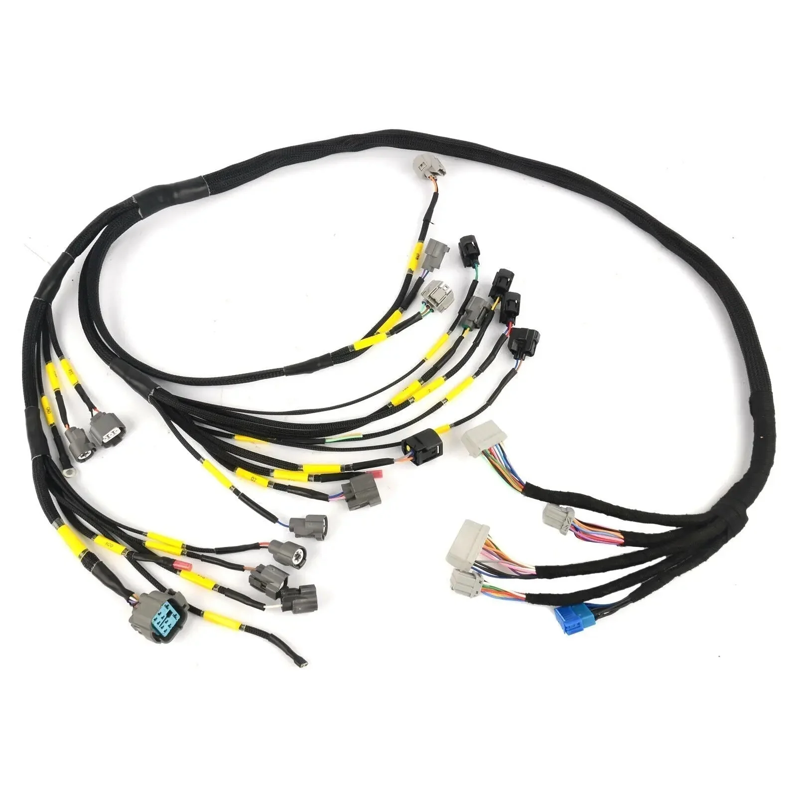 D & B-Series OBD2 Engine Tucked Engine Harness Kit w/ Subharness | 92-93 GSR Integra