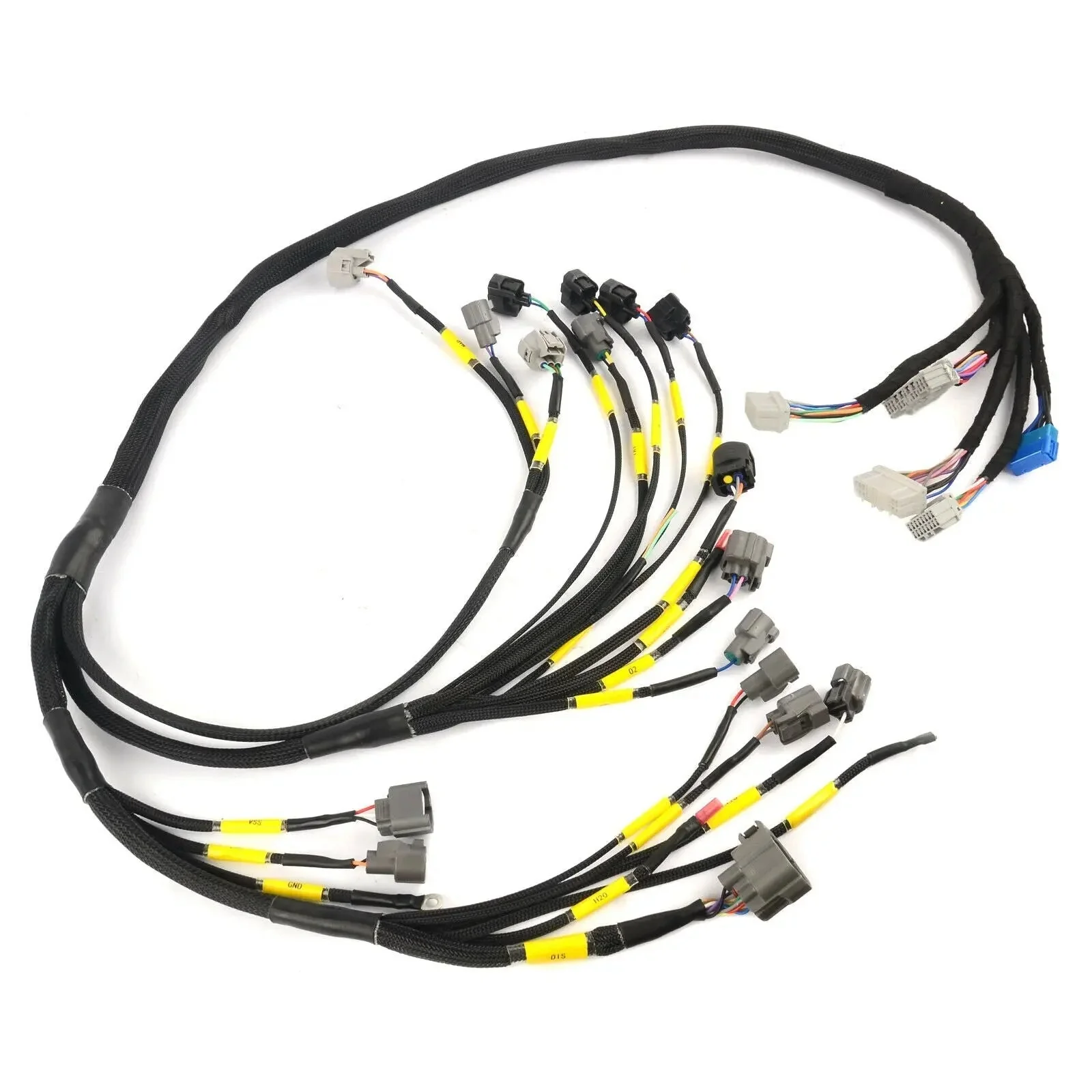 D & B-Series OBD2 Engine Tucked Engine Harness Kit w/ Subharness | 96-99 Acura Integra DC - Image 3
