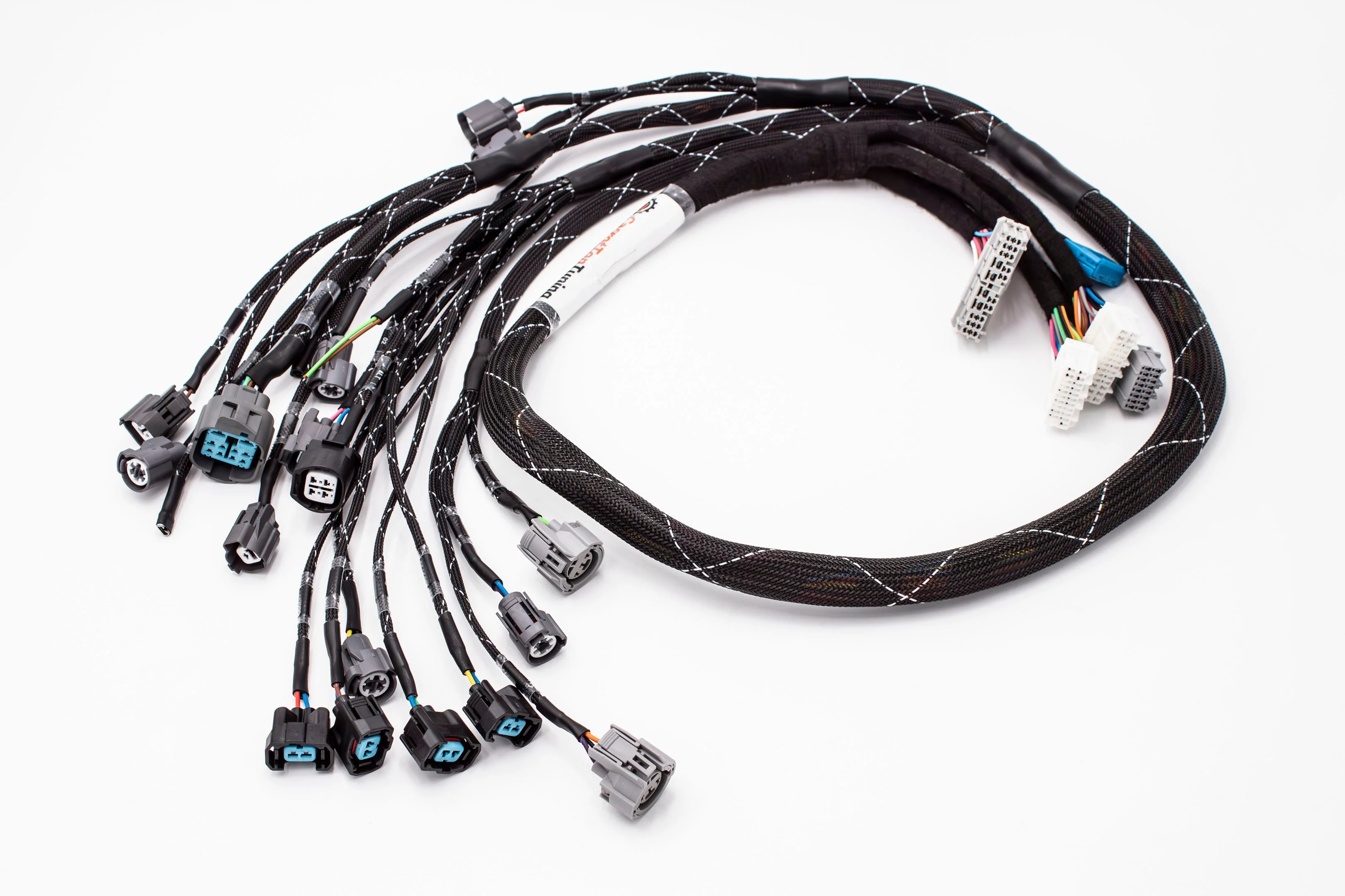 D & B-Series OBD2 Tucked Engine Harness Kit w/ Subharness | 99-01 Civic EK