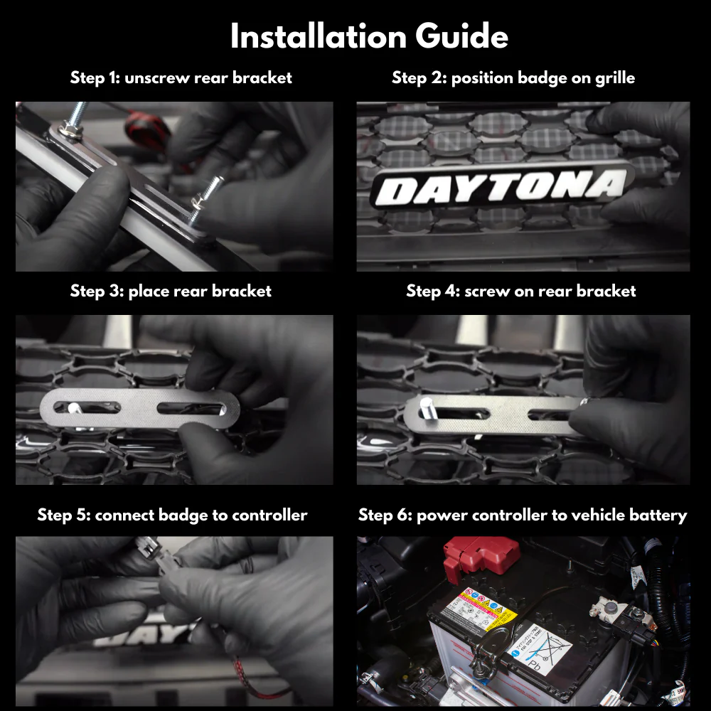 Daytona LED Badge: (Multicolor Flow) - Image 12