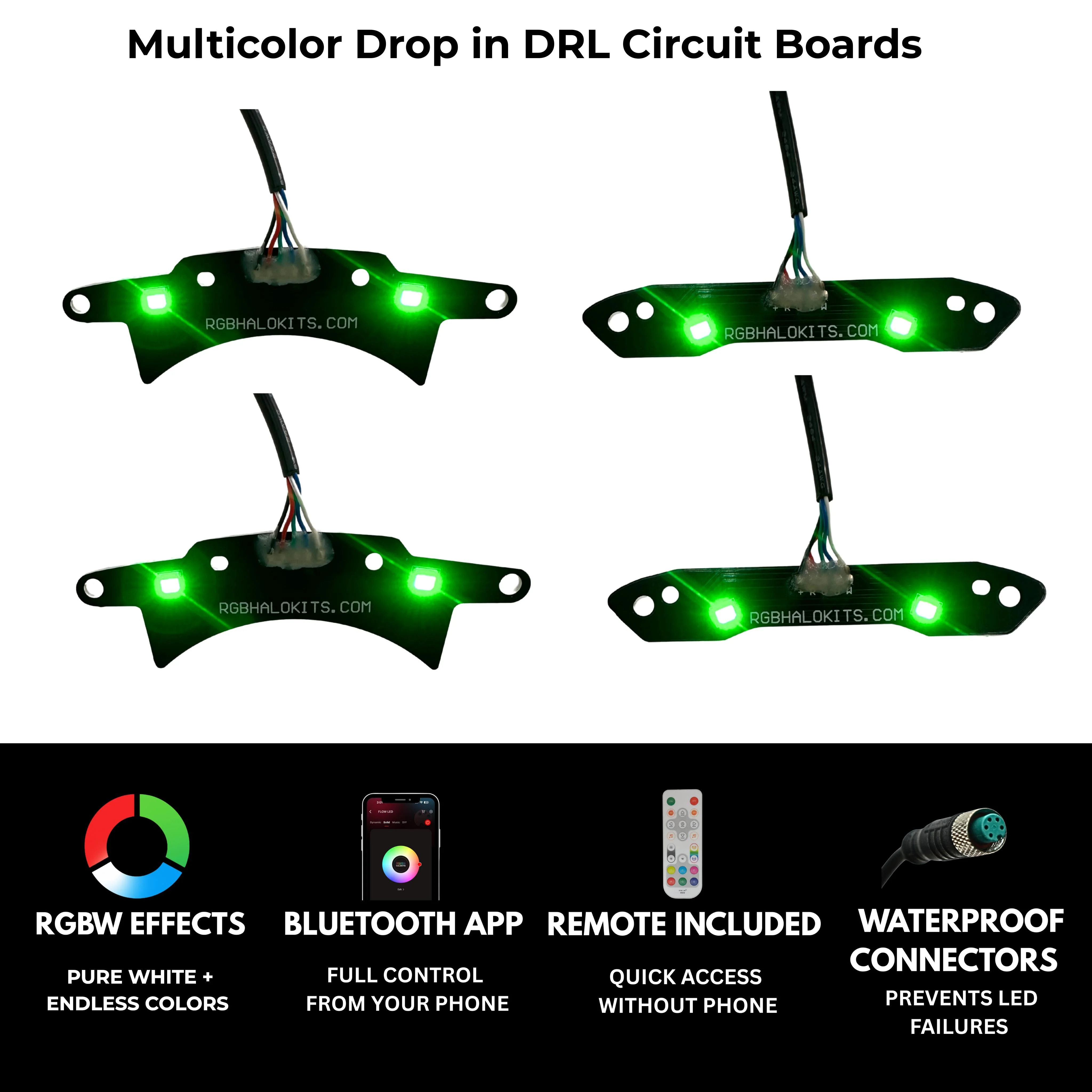 Dodge Challenger RGBW DRL Boards (2015-2023) - Image 2