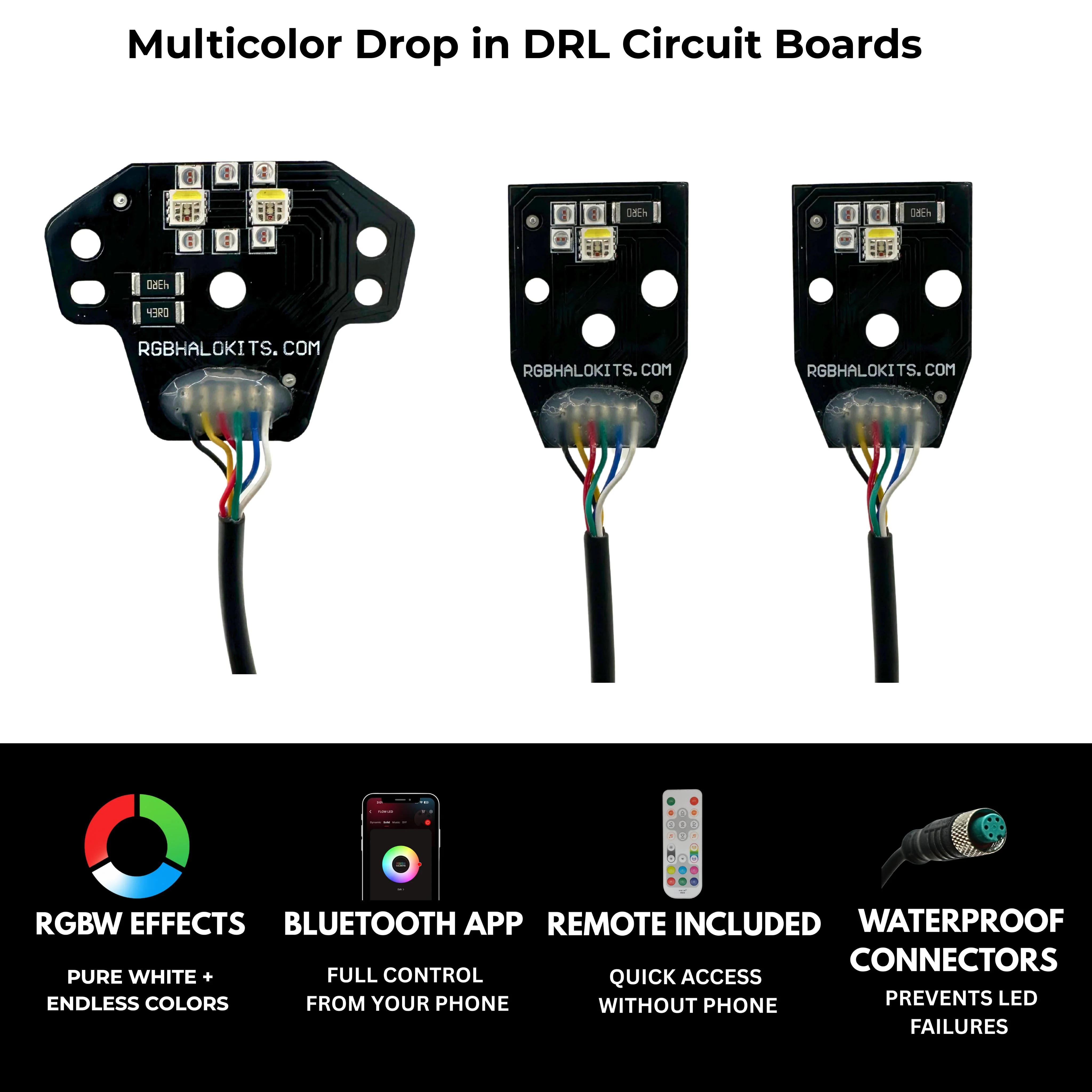 Dodge Charger RGBWA DRL Boards (2015-2023) - Image 2