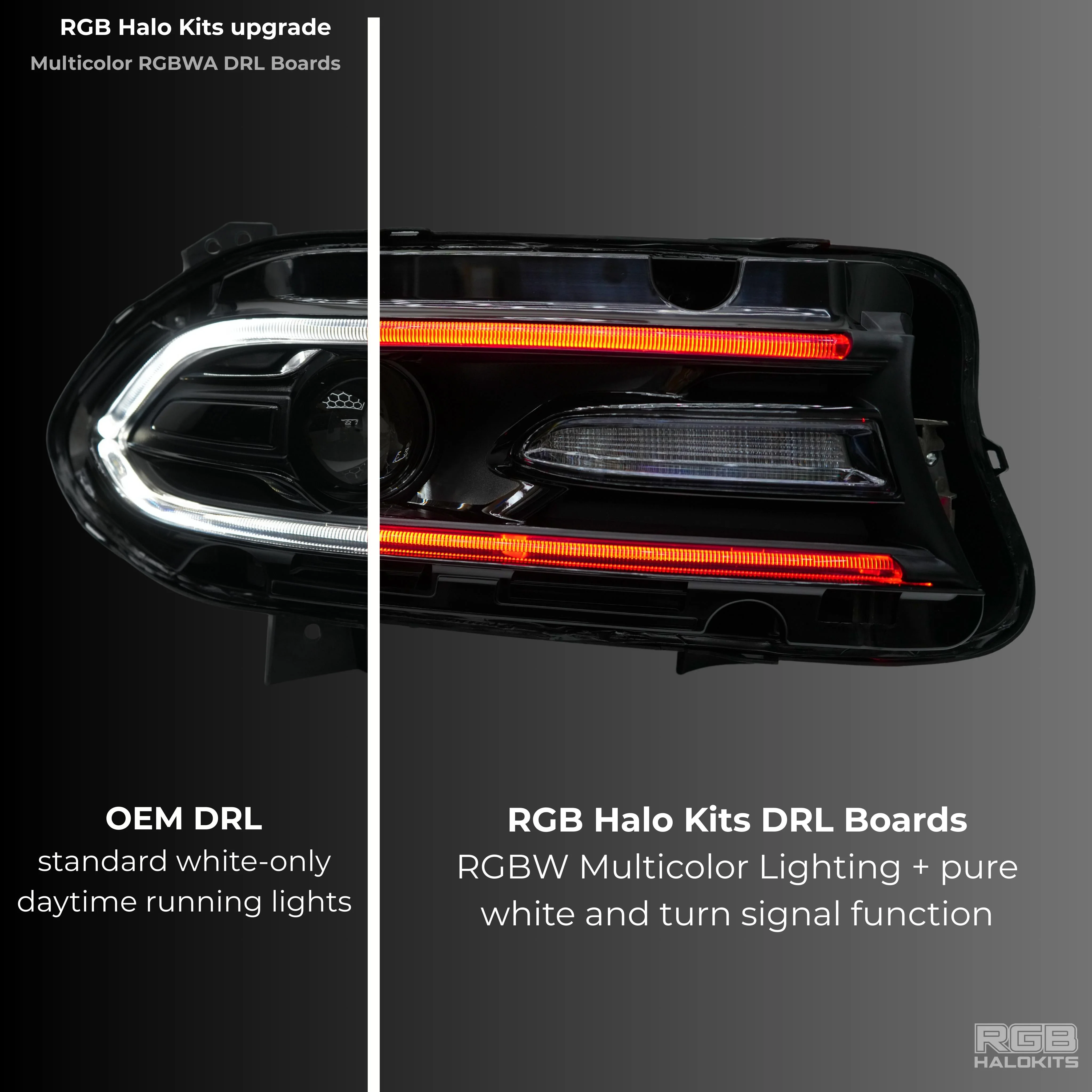 Dodge Charger RGBWA DRL Boards (2015-2023) - Image 3
