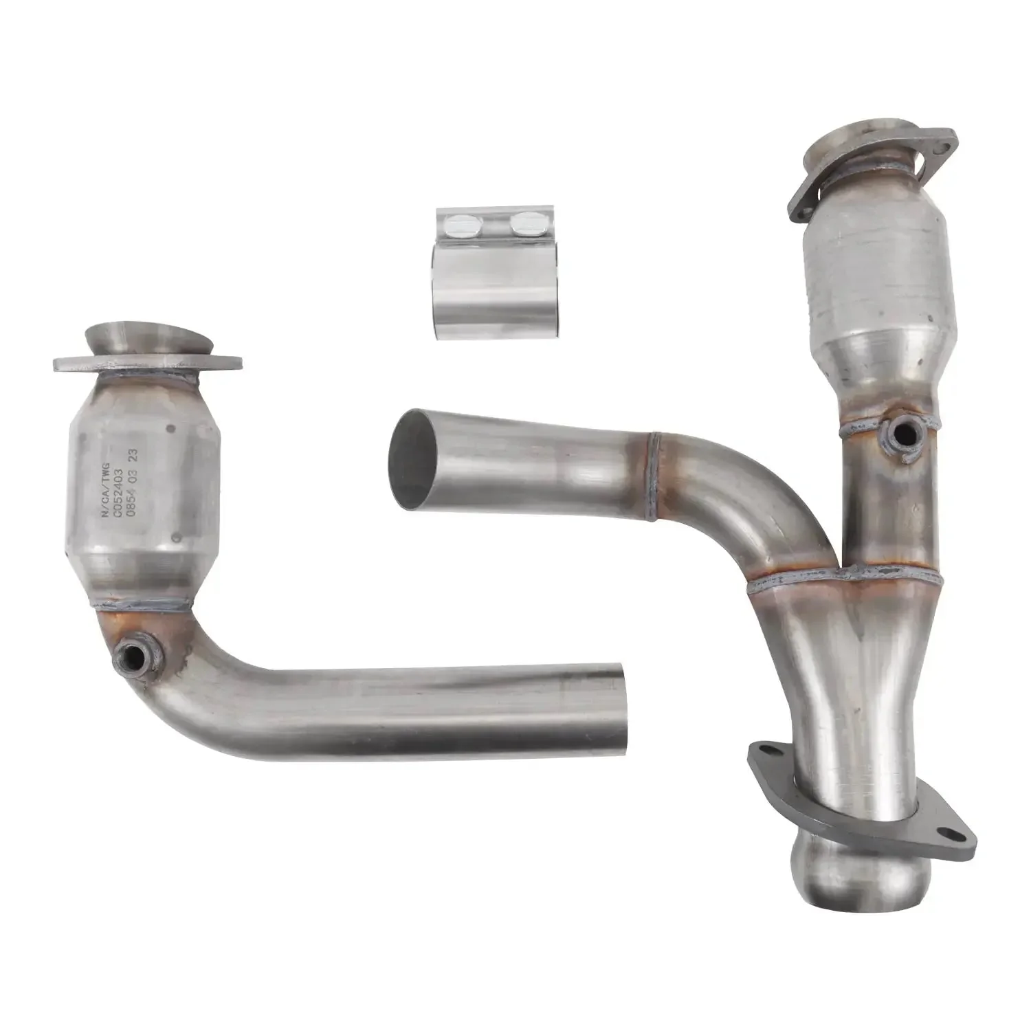 Dodge Ram 1500 2 1/2" Y-Pipe with High Flow Catalytic Converters 09-25 - Image 4
