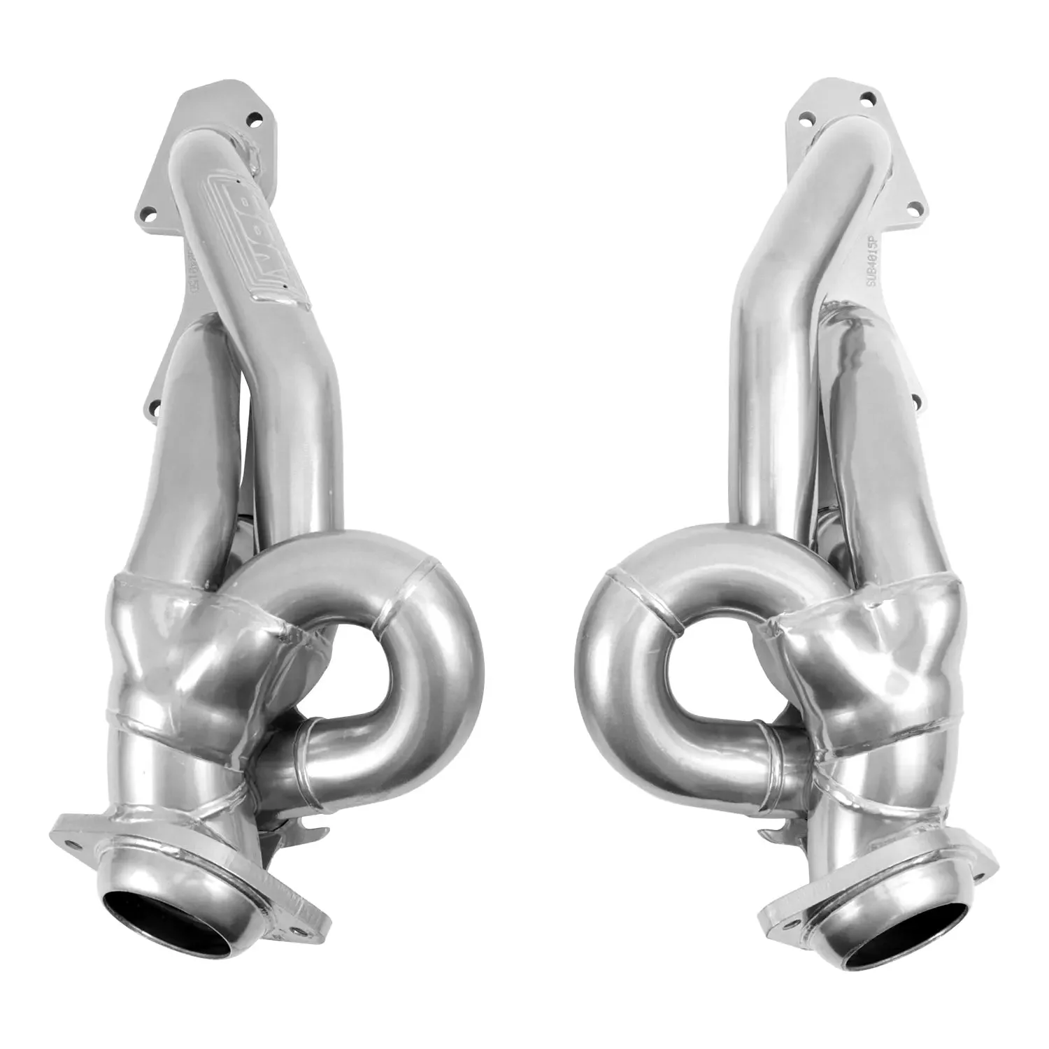 Dodge Ram 1500 5.7L Hemi Shorty Headers Polished Silver Ceramic 2019 To 2024 - Image 5