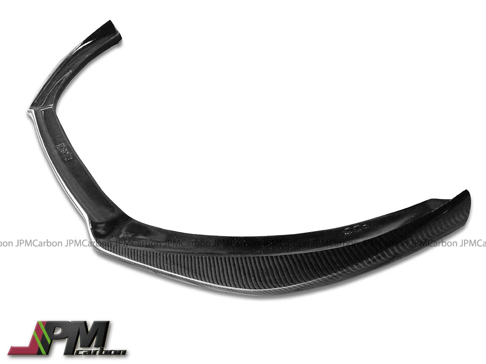 DP Style Carbon Fiber Front Add-on Lip Fits For 2009-2012 Audi A4 B8 Pre-facelift with Standard Package Only - Image 3