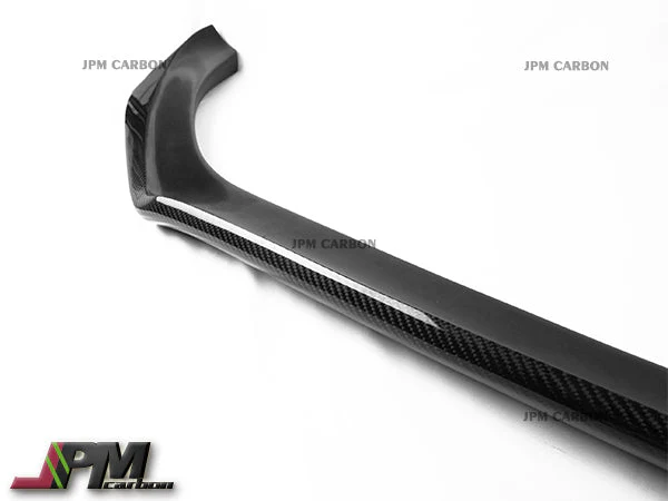 DP Style Carbon Fiber Front Add-on Lip Fits For 2013-2015 Audi A4 B8 Facelift with Standard Package - Image 3