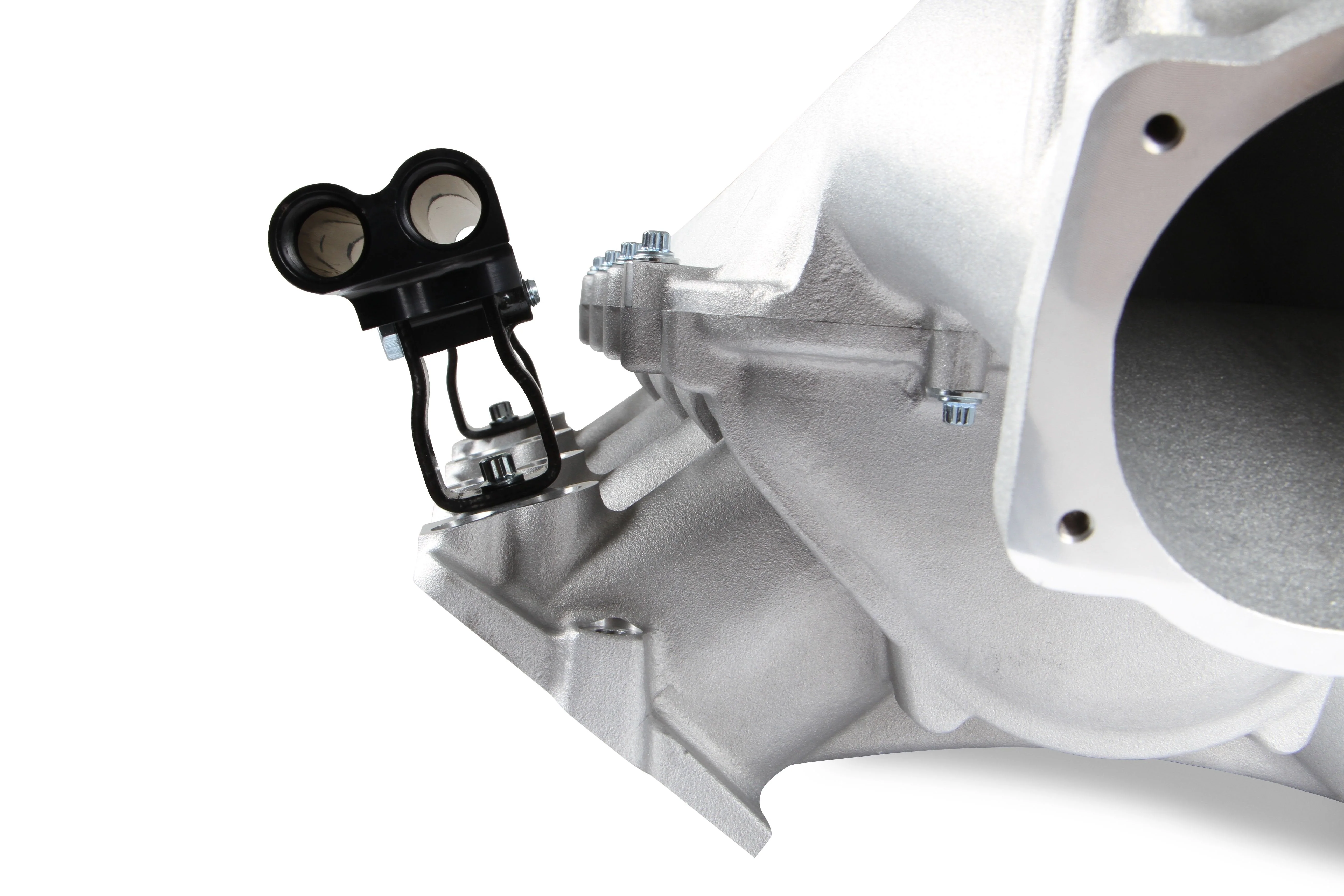 Dual Fuel Injector Lo-Ram EFI Intake Manifold Kit GM LS1/LS2/LS6 - Cast Satin Finish - Image 5