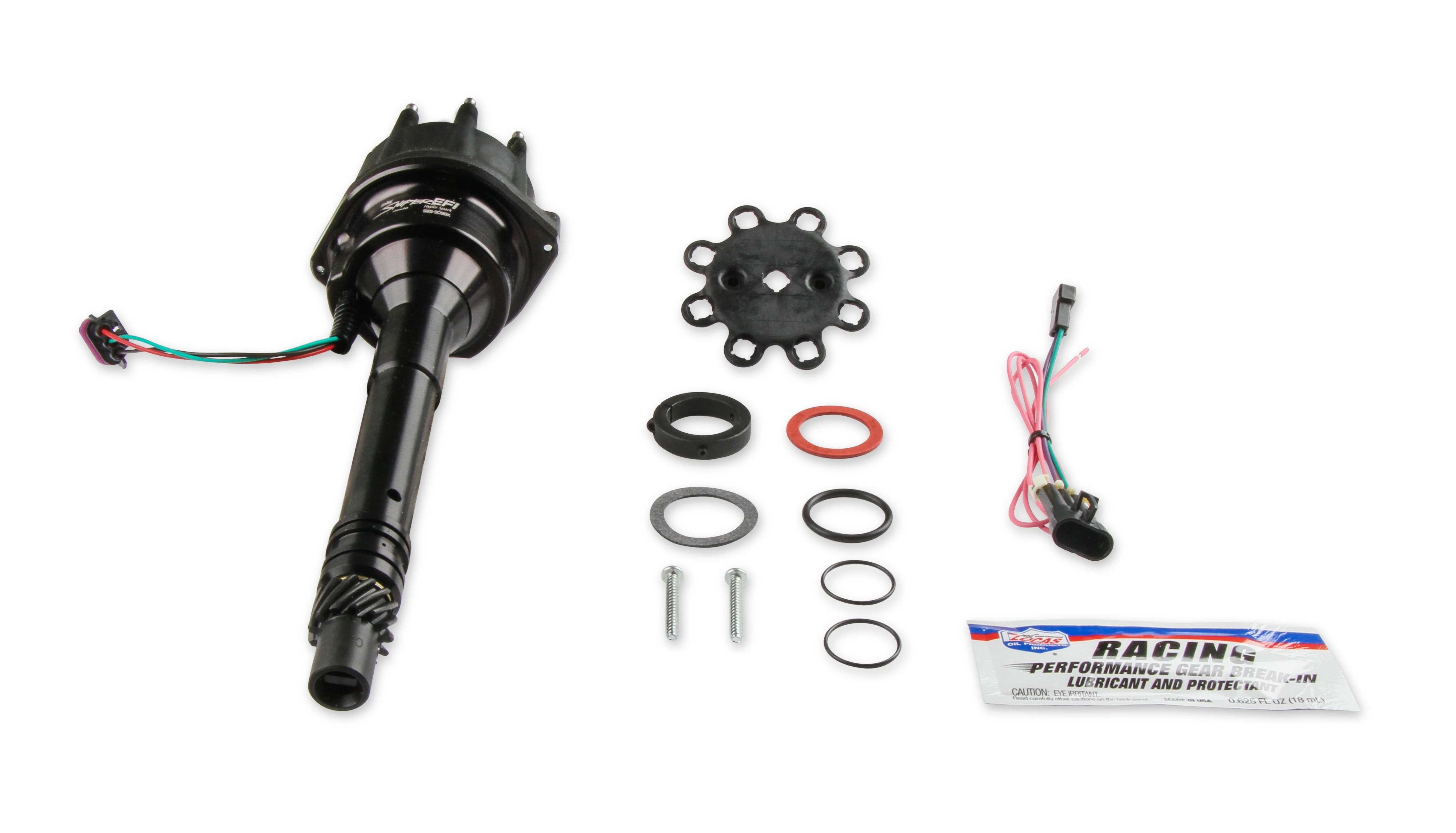 EFI HyperSpark Distributor - Tall Deck Chevrolet - Black Billet Housing - Image 2