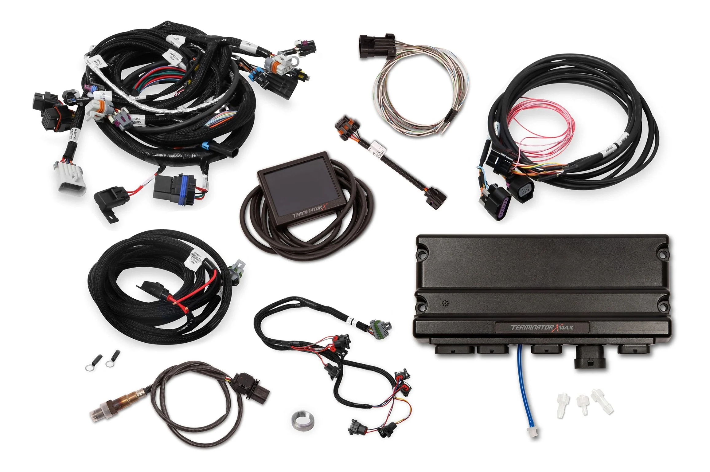 EFI Terminator X Max - Gen IV 58x Crank - 4x Cam - EV1 Injectors - Drive-By-Wire Throttle Body Control - 3.5 in. Touchscreen - Image 6