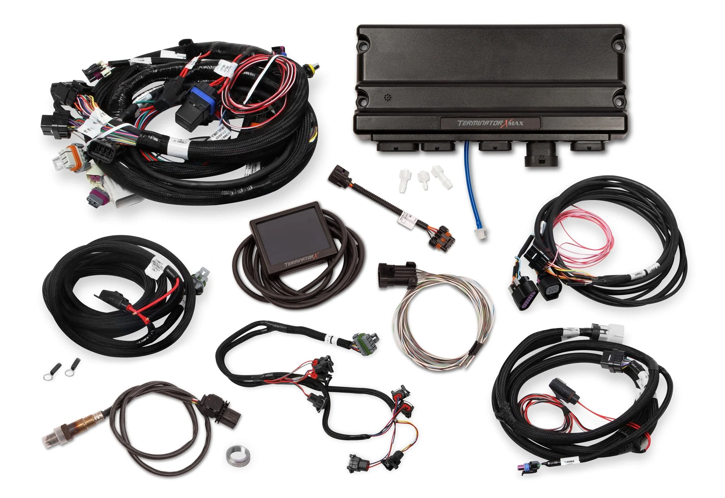 EFI Terminator X Max - LS1/LS624x Crank - 1x Cam - EV1 Injectors - Drive-By-Wire Throttle Body and Transmission Control - 3.5 in. Touchscreen - Image 2