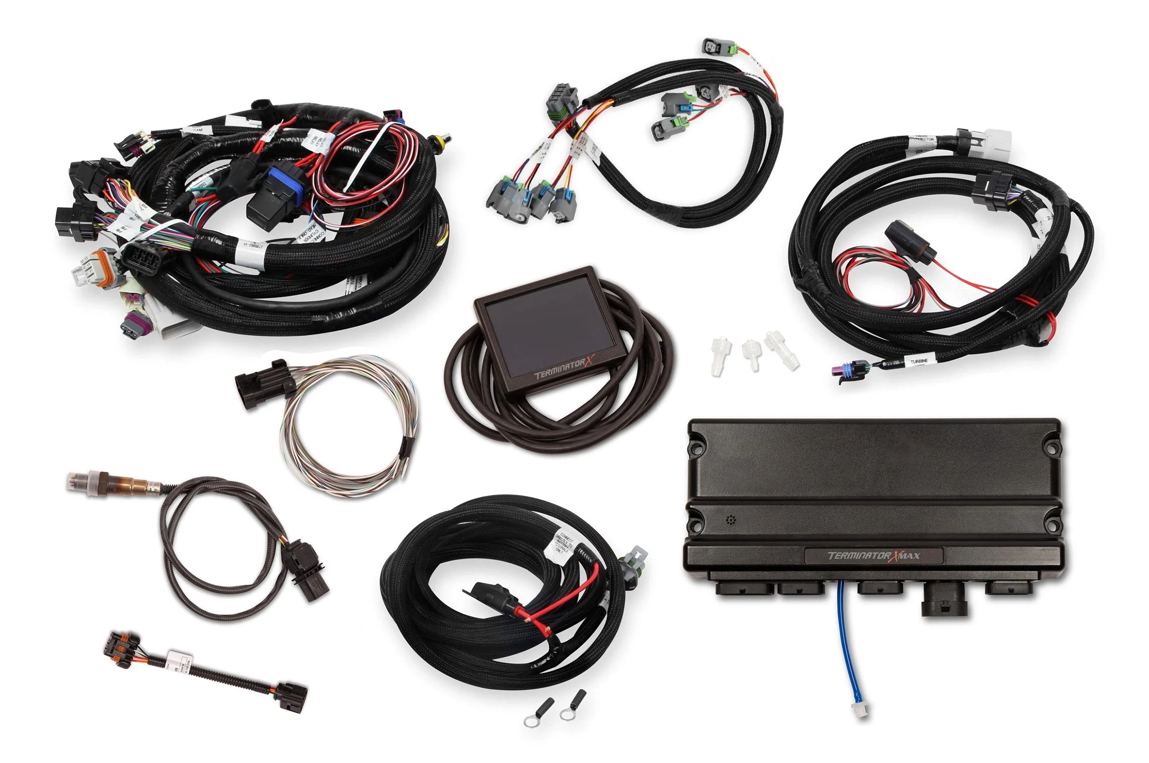 EFI Terminator X Max - LS1/LS624x Crank - 1x Cam - EV6 Injectors - Transmission Control - 3.5 in. Touchscreen - Image 7