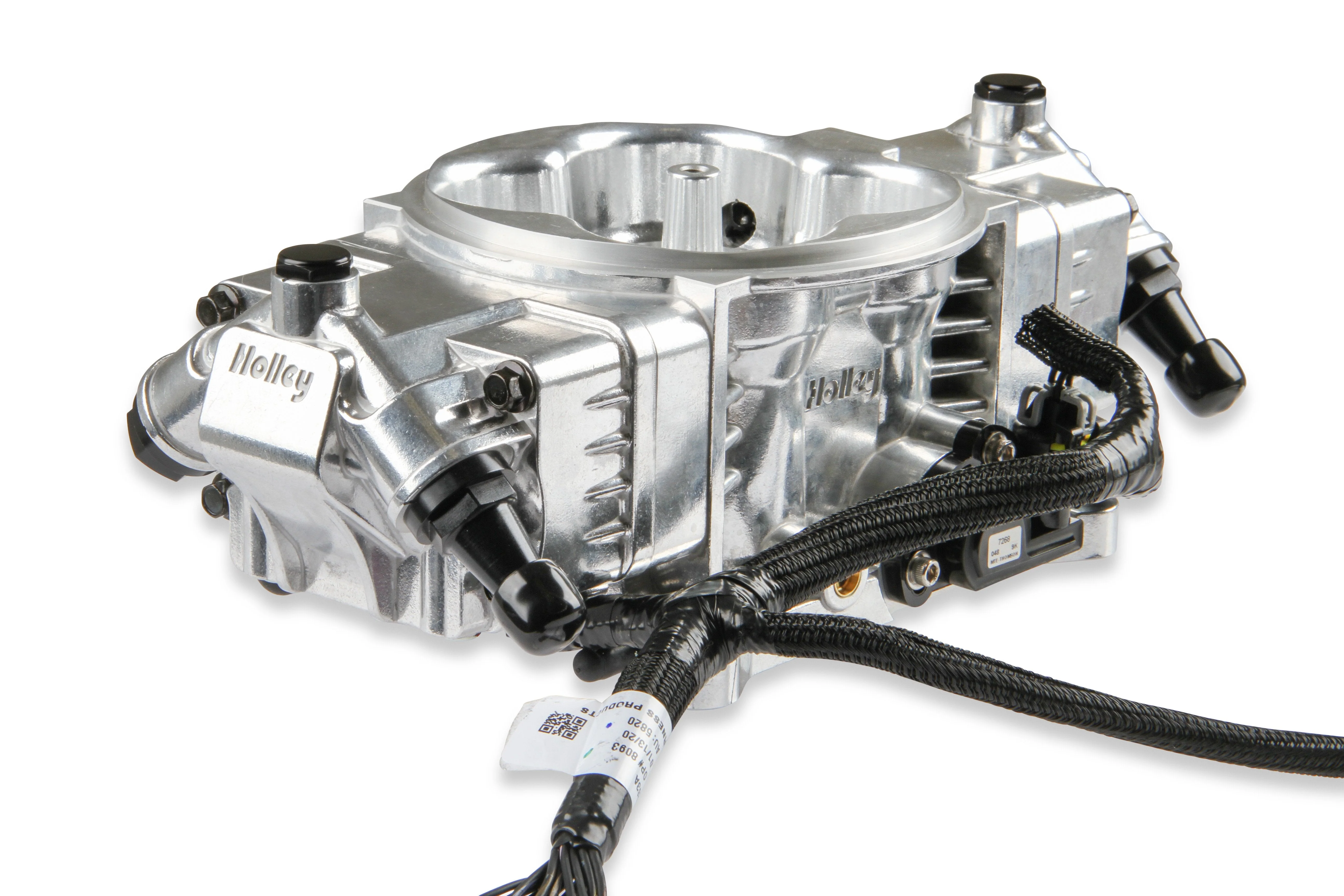 EFI Terminator X Stealth 4150 Throttle Body - Shiny - 4 Injectors - 650 HP - Image 11