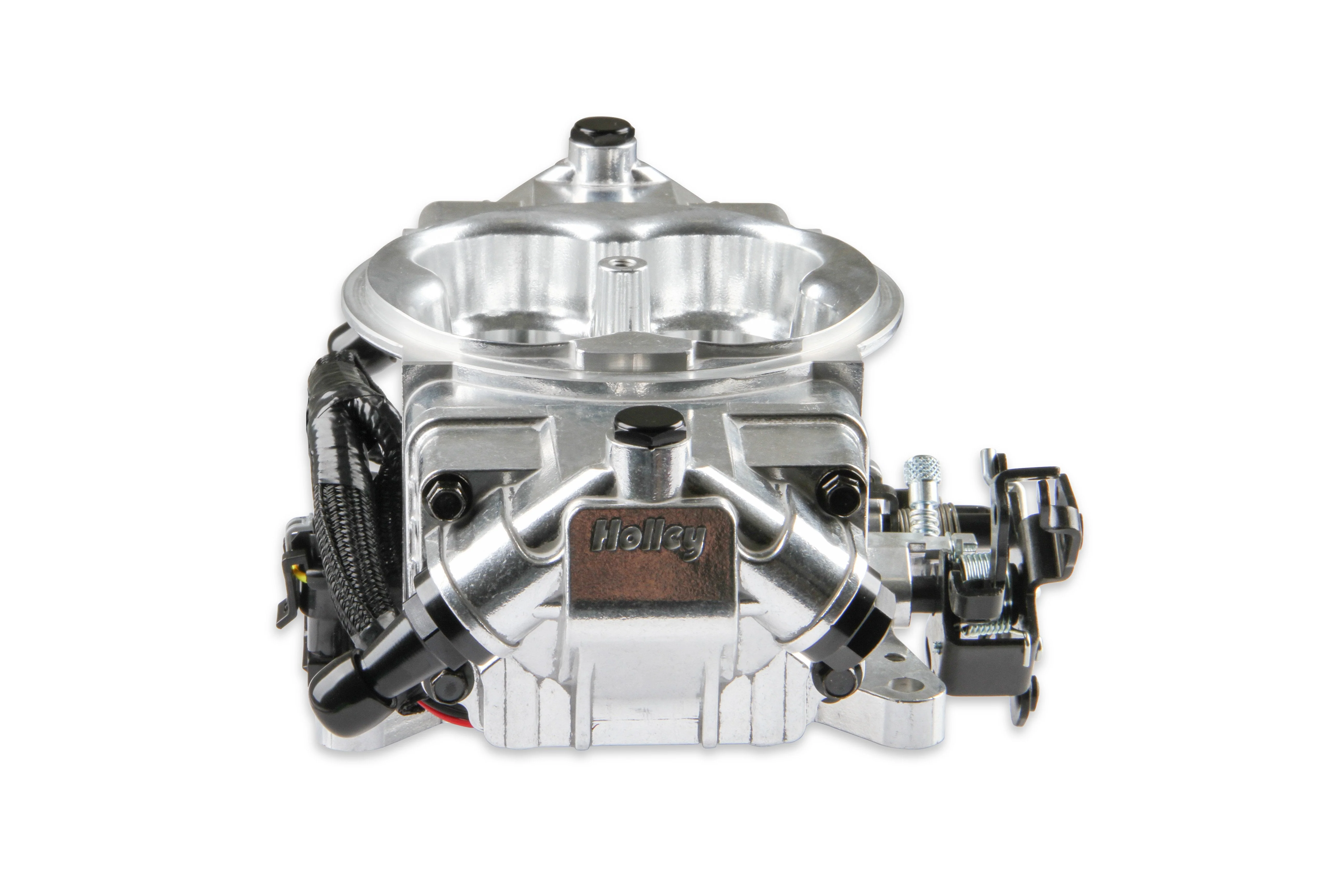 EFI Terminator X Stealth 4150 Throttle Body - Shiny - 4 Injectors - 650 HP - Image 4