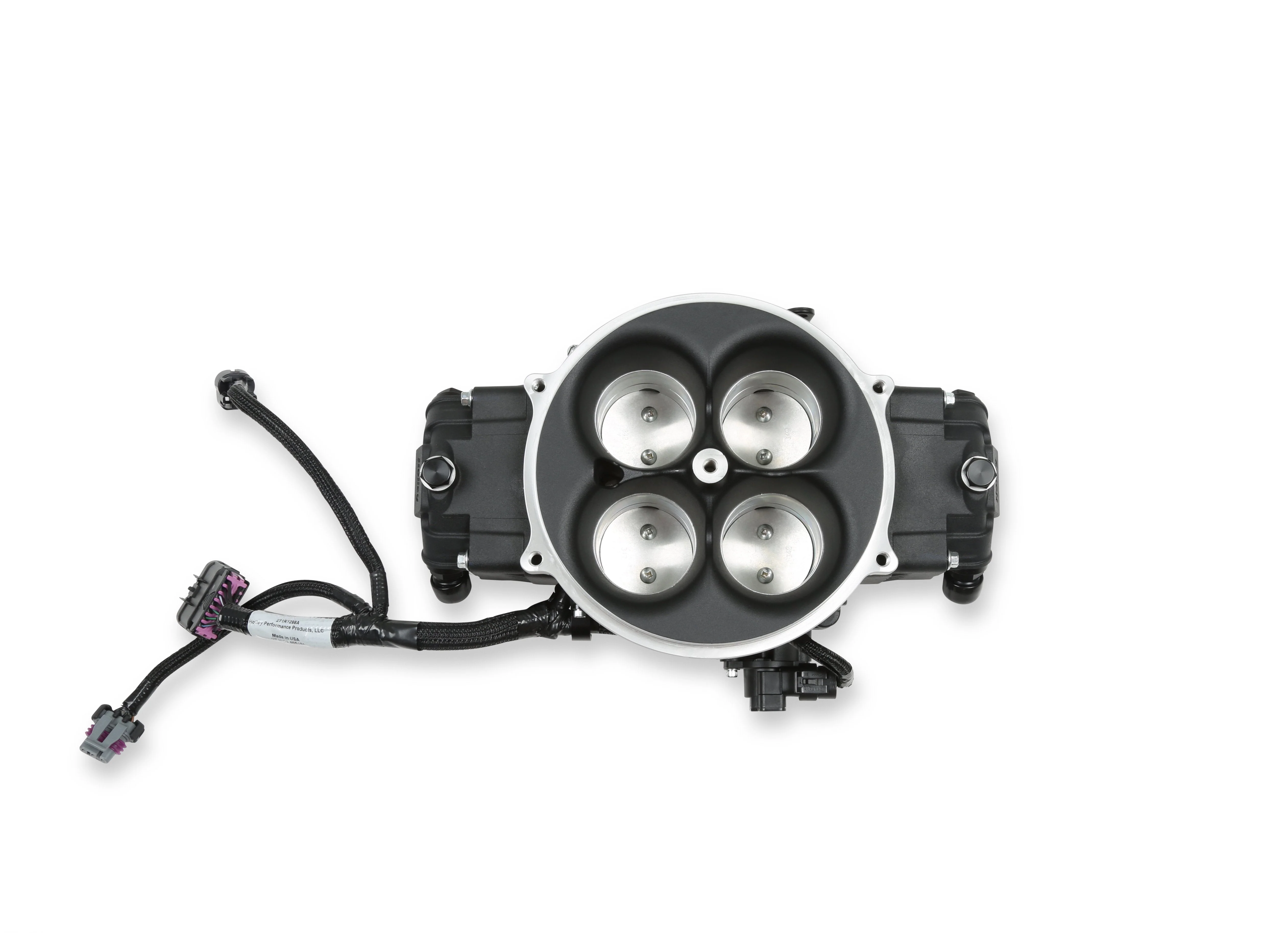EFI Terminator X Stealth 4500 Service Throttle Body - Black - 4 Injectors - 650 HP - Secondary Throttle Body - Image 5