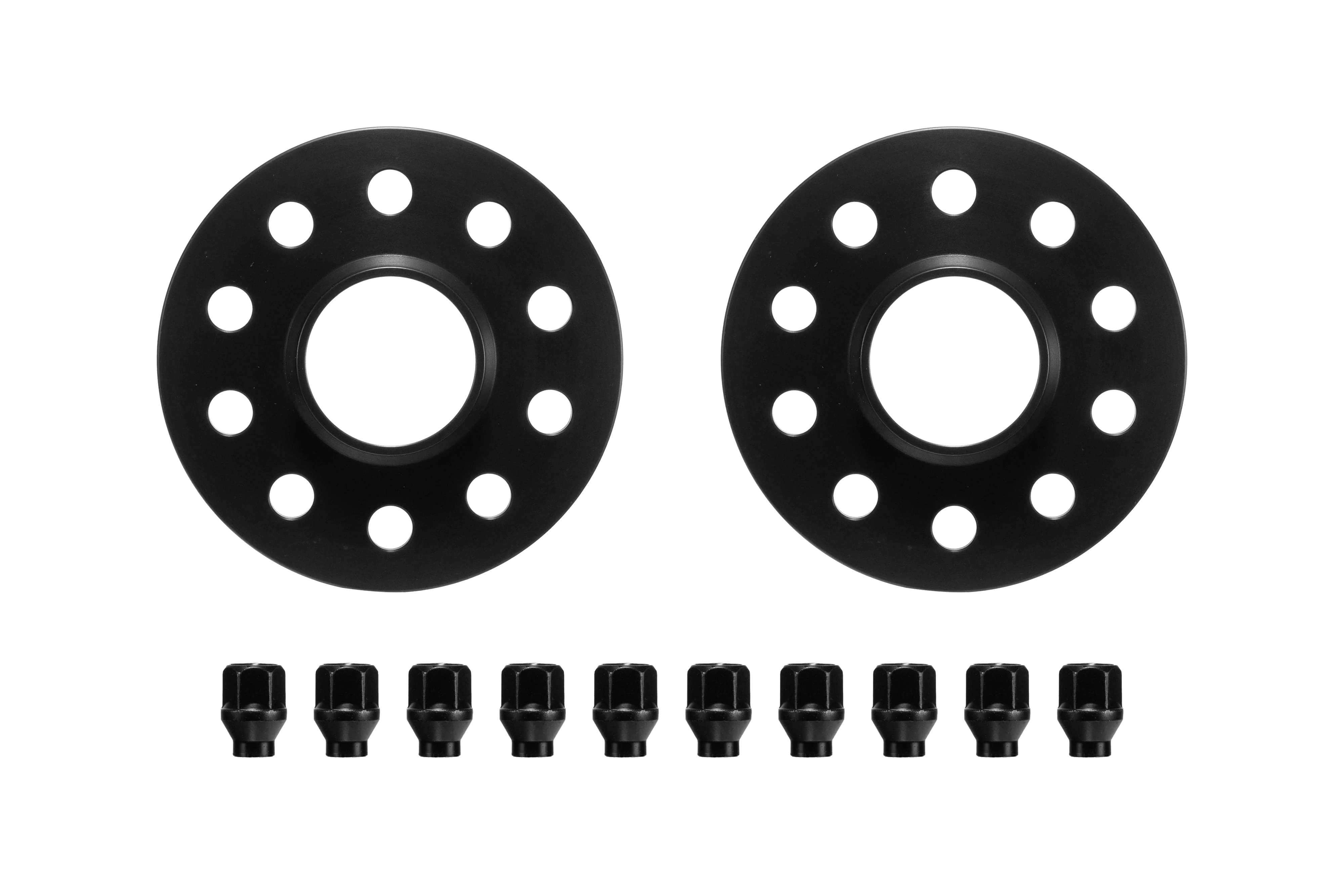 Eibach 10mm Wheel Spacer (Pair) - Black, 5x114.3mm Bolt Pattern for 2018-2022 Tesla 3 RWD