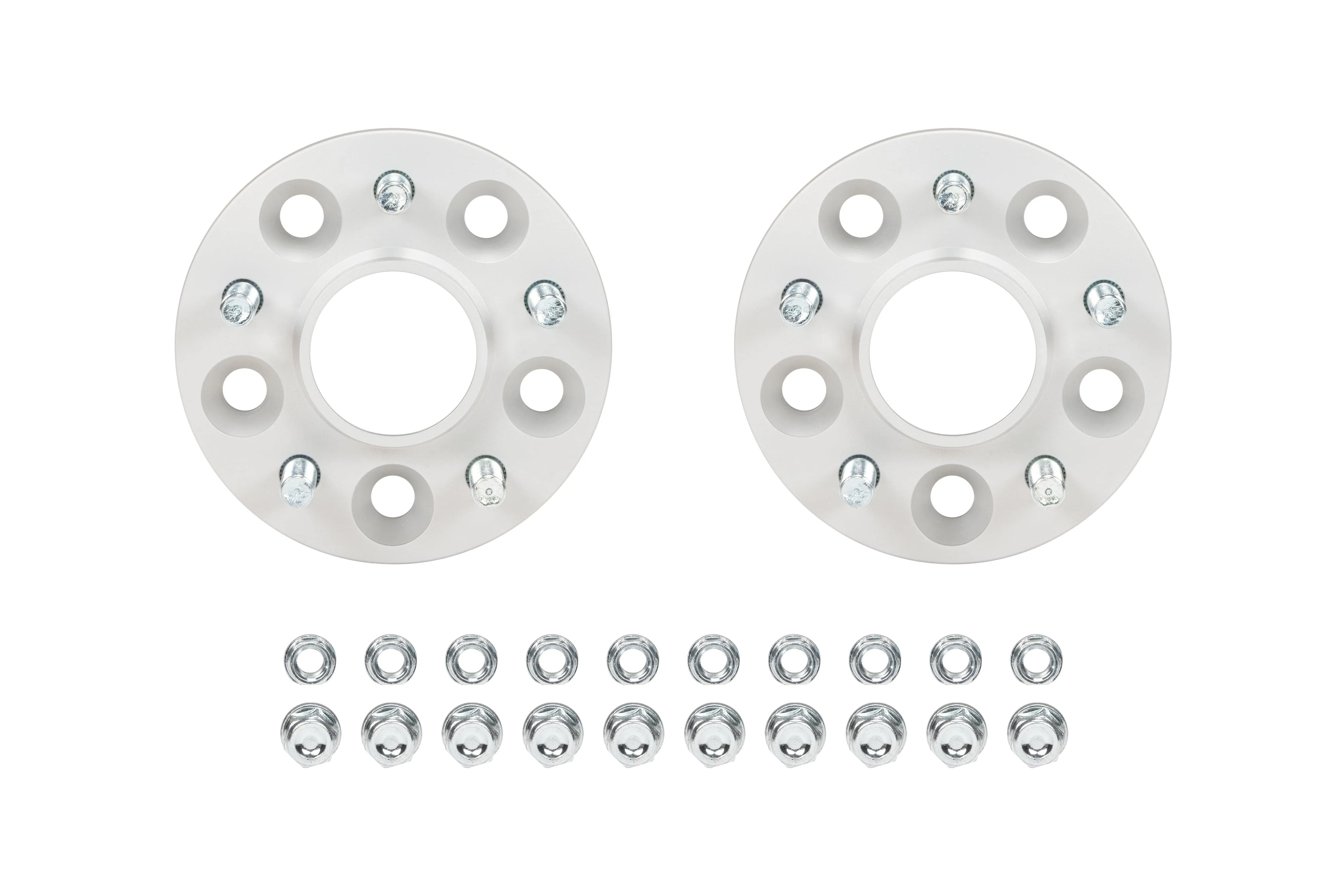 Eibach 25mm Wheel Spacer (Pair) - Silver, Bolt Pattern for 2011-2013 Ford Mustang