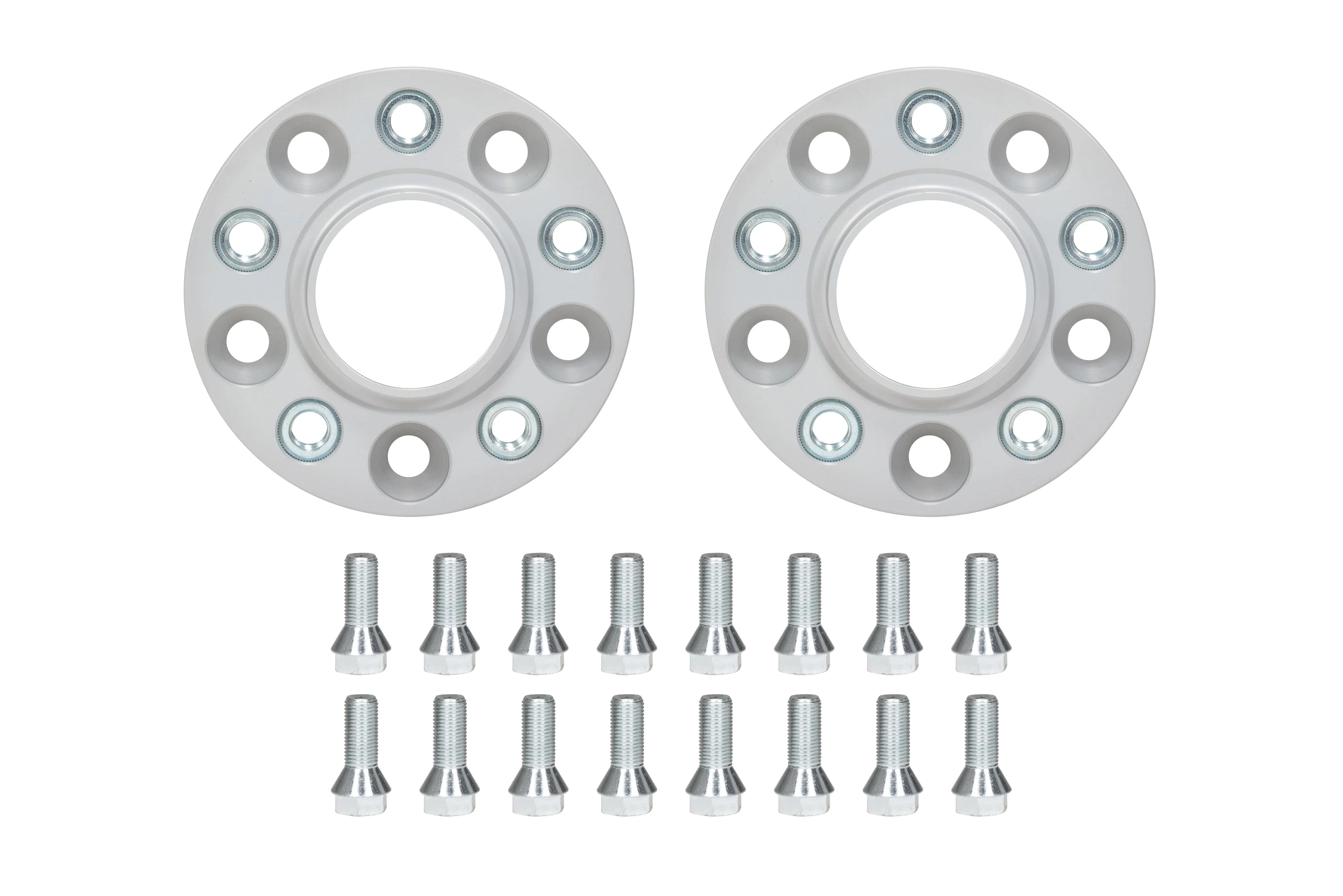 Eibach 25mm Wheel Spacer (Pair) - Silver for 2004-2010 BMW X3