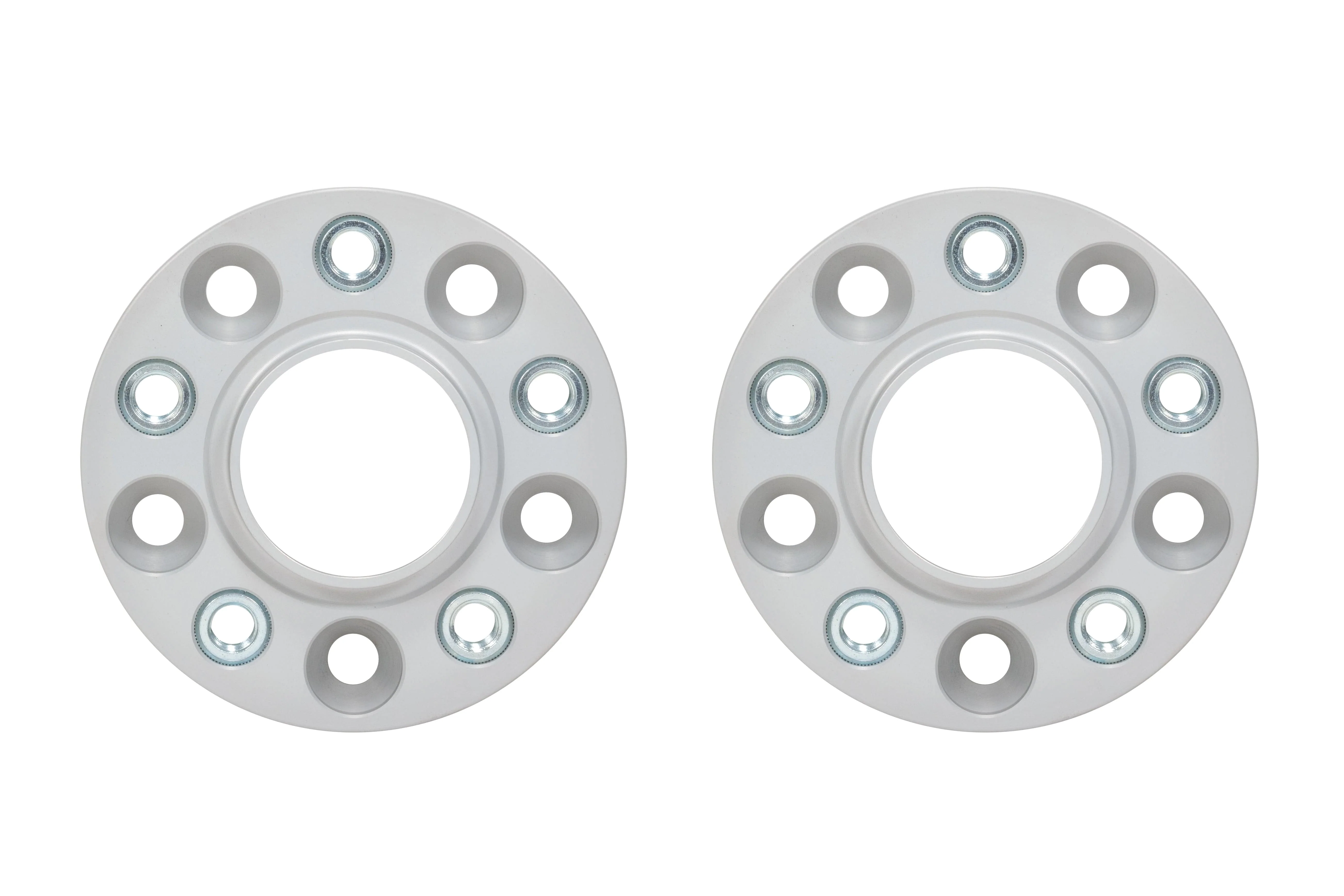 Eibach 25mm Wheel Spacer (Pair) - Silver for 2010-2014 Audi A5
