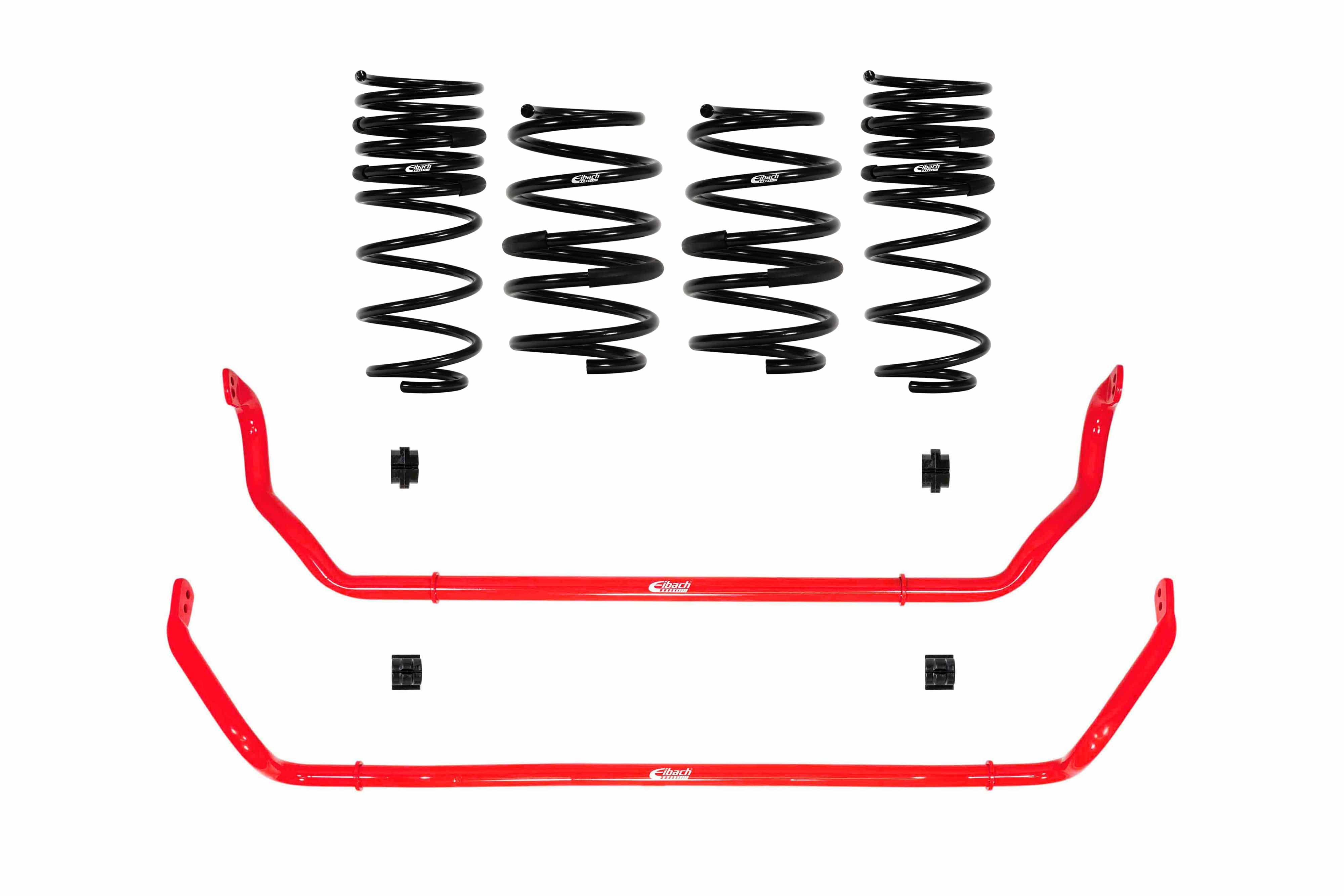 Eibach Pro Plus Coil Spring Lowering Kit + Front & Rear Sway Bar Kit for 2015-2019 Volkswagen Golf R